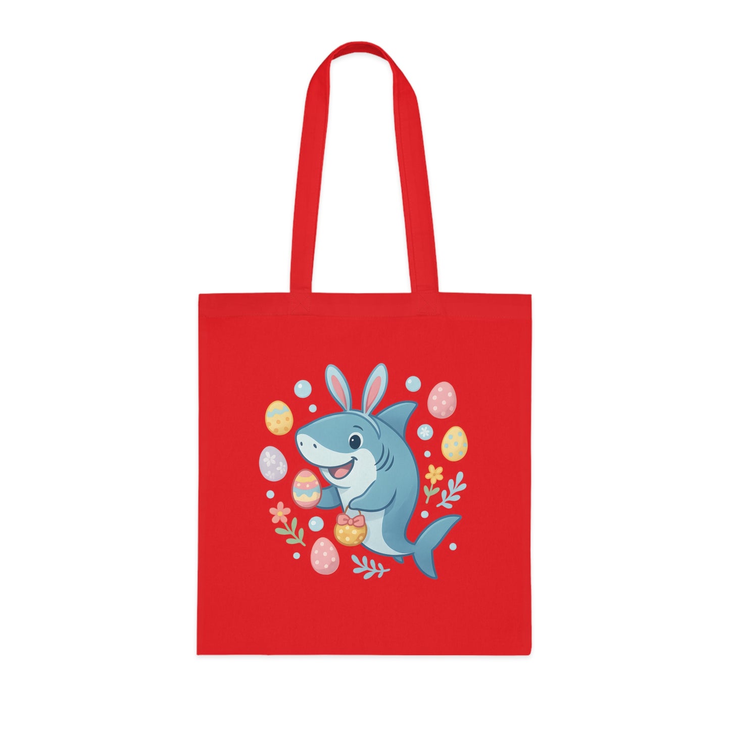 Easter Shark Tote Bag