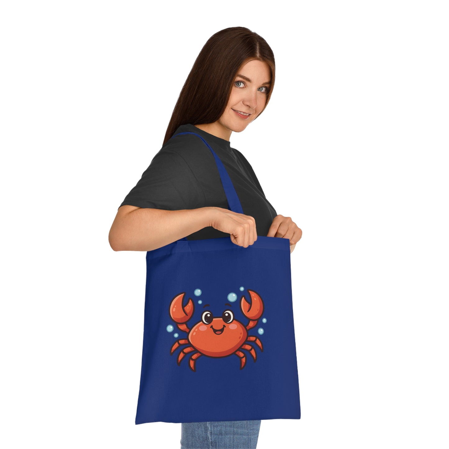 Cartoon Cute Crab Tote Bag