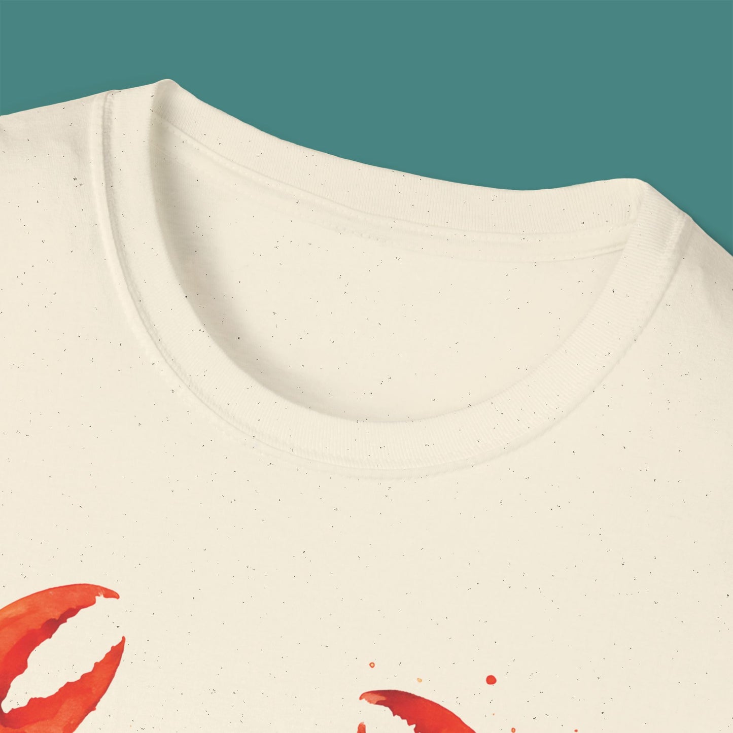 Watercolor Splash Crab Unisex T-Shirt