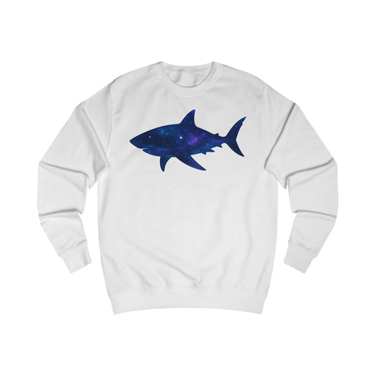 Cosmic Galaxy Shark Unisex Sweatshirt