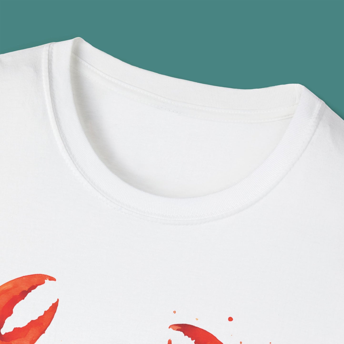 Watercolor Splash Crab Unisex T-Shirt