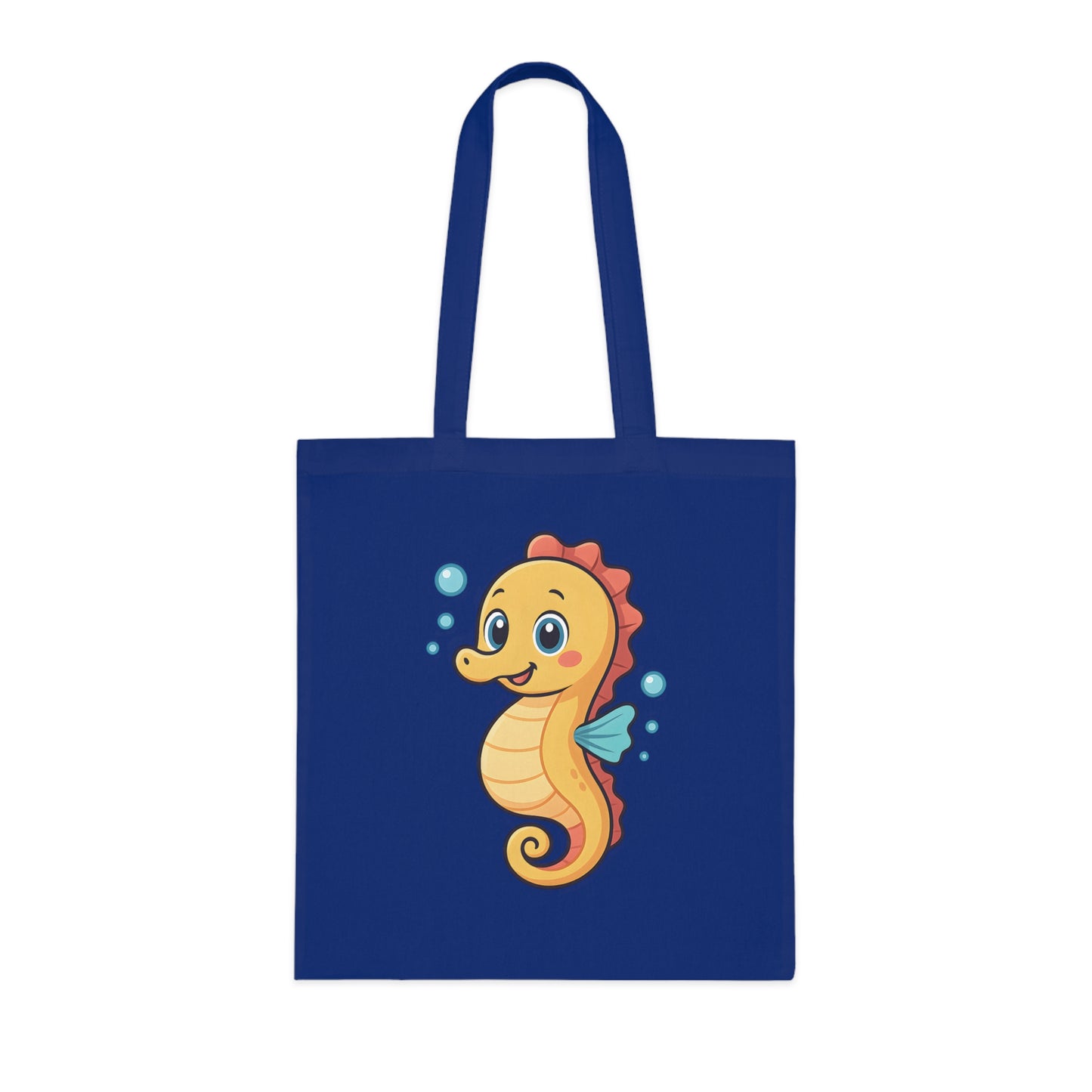 Cartoon Cute Seahorse Tote Bag