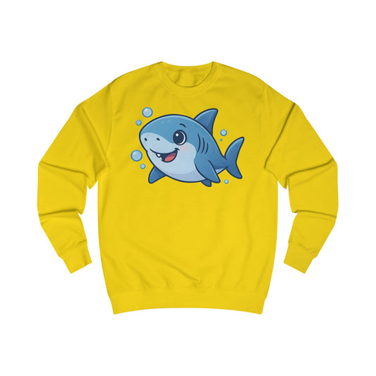 Cartoon Cute Shark Unisex Sweatshirt