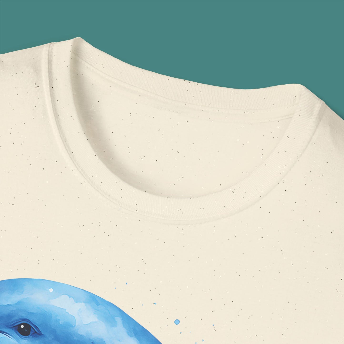 Watercolor Splash Dolphin Unisex T-Shirt