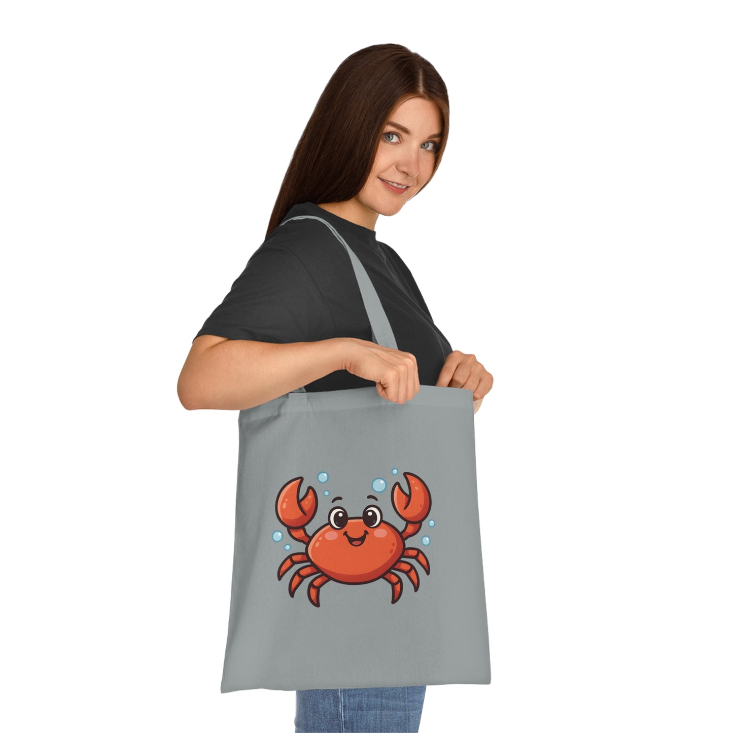 Cartoon Cute Crab Tote Bag