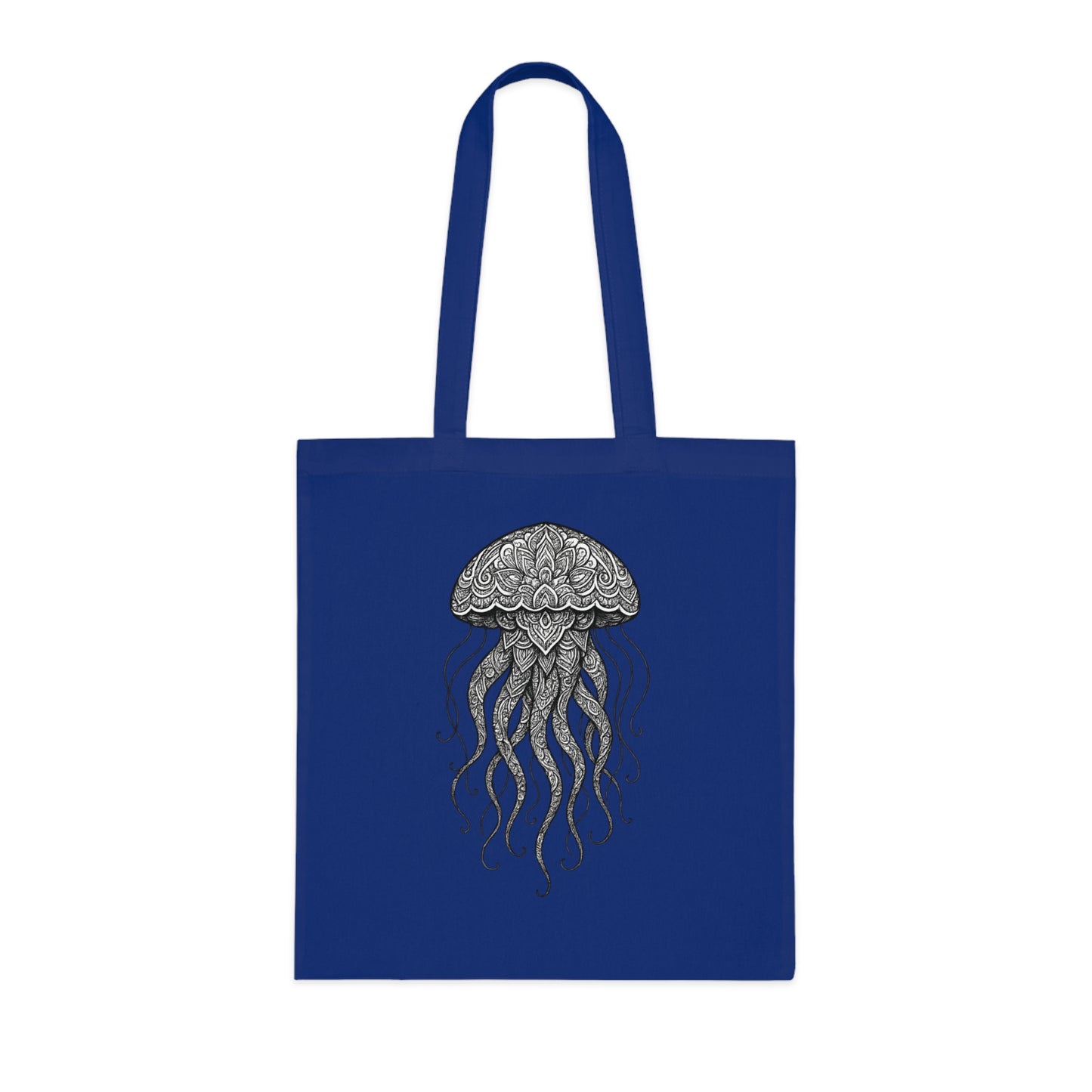 Intricate Mandala Jellyfish Tote Bag