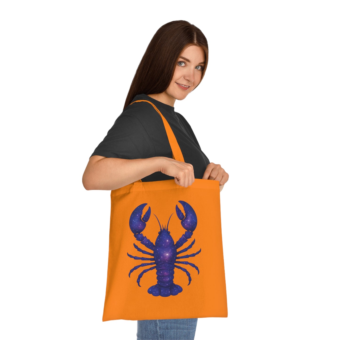 Cosmic Galaxy Lobster Tote Bag