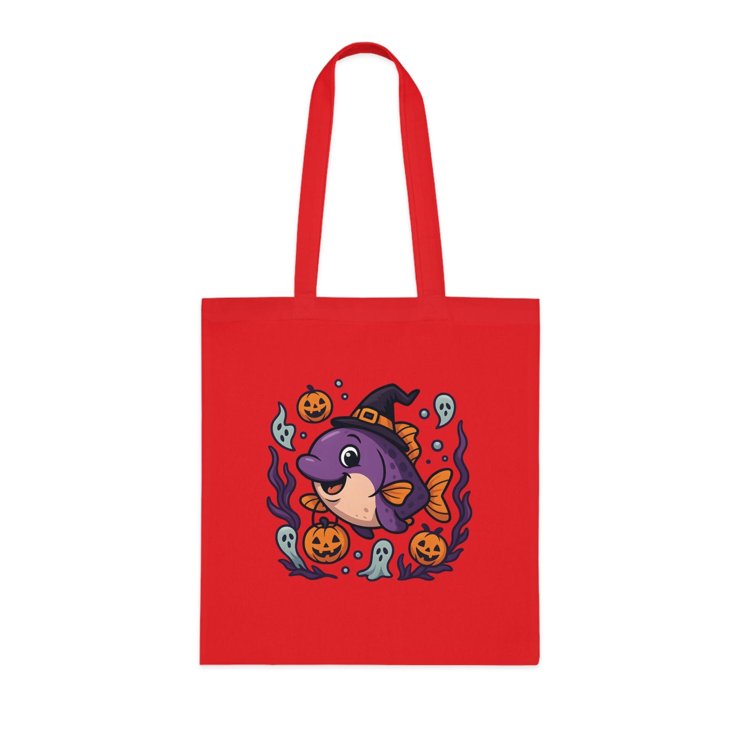 Halloween Fish Tote Bag