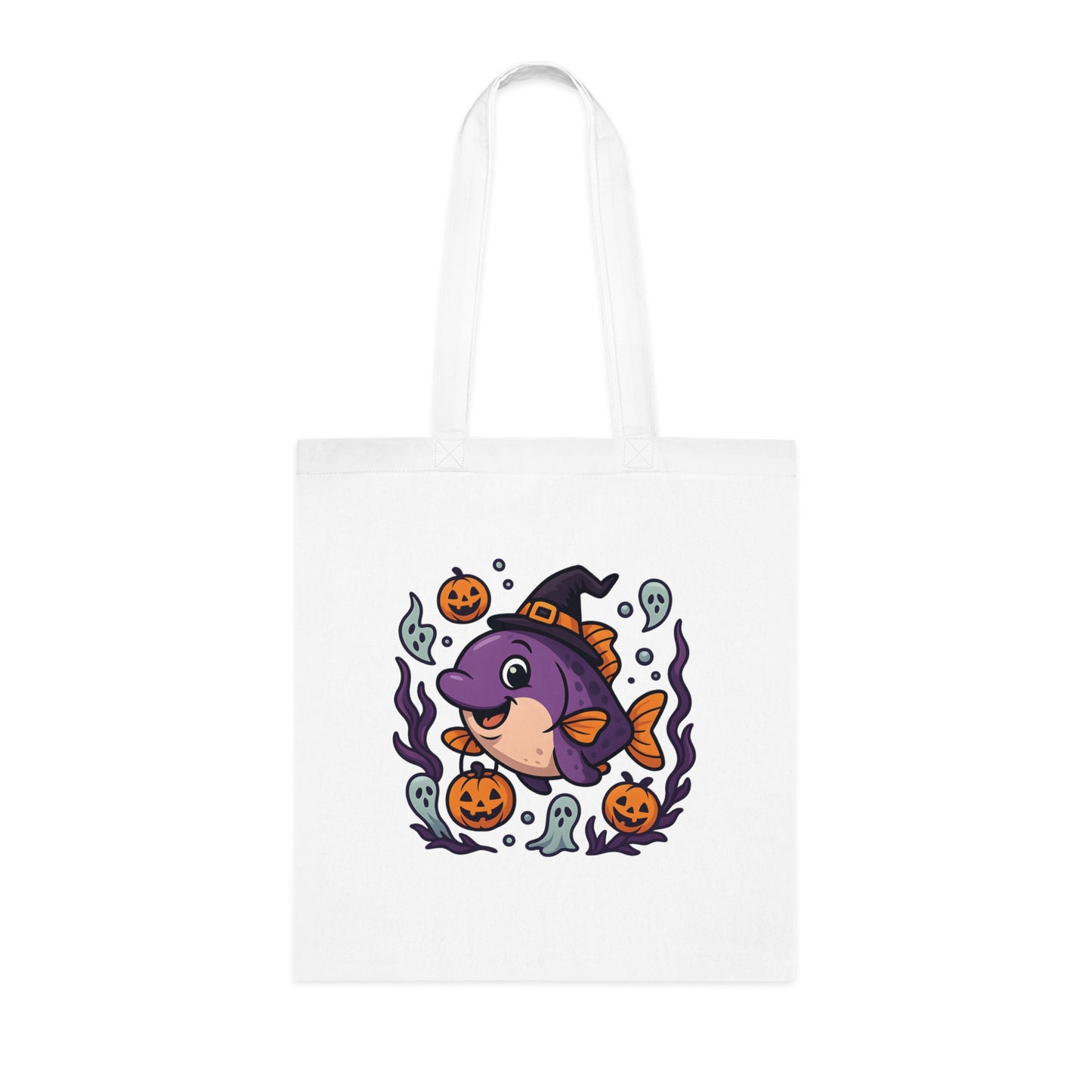 Halloween Fish Tote Bag