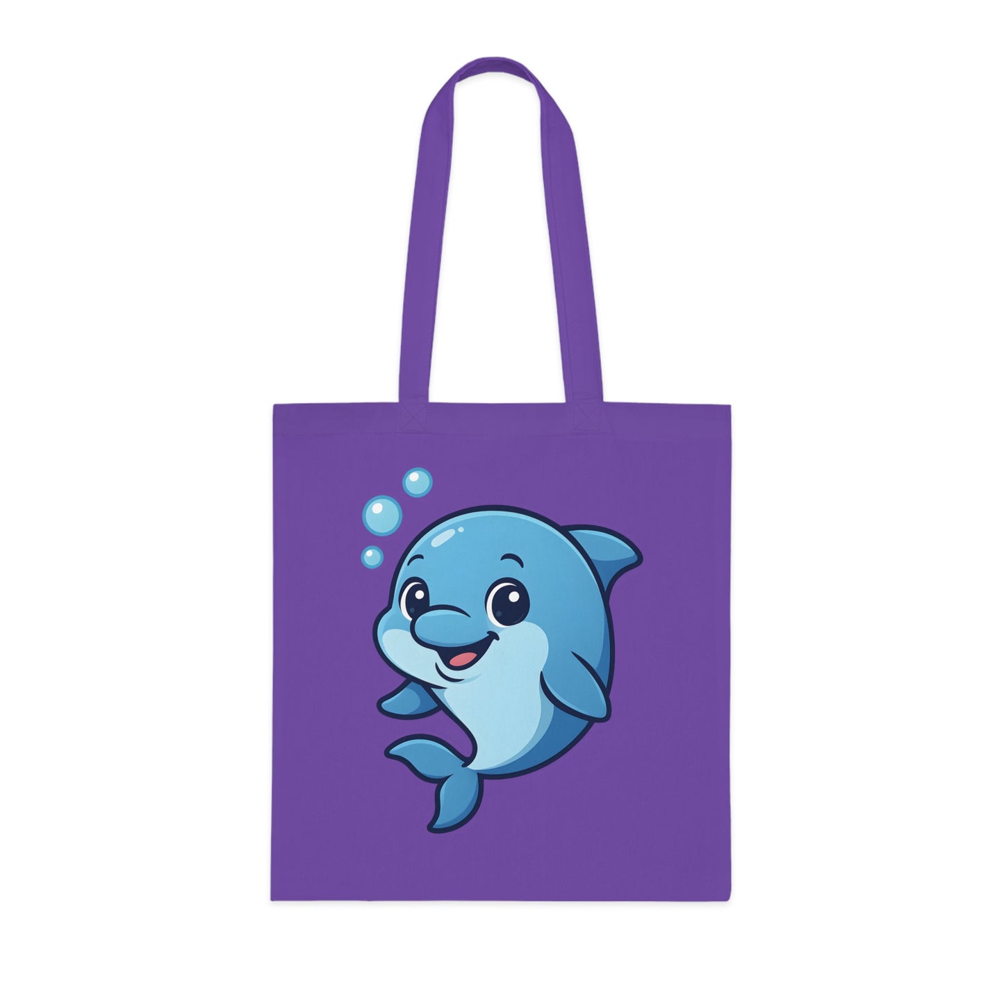 Cartoon Cute Dolphin Tote Bag