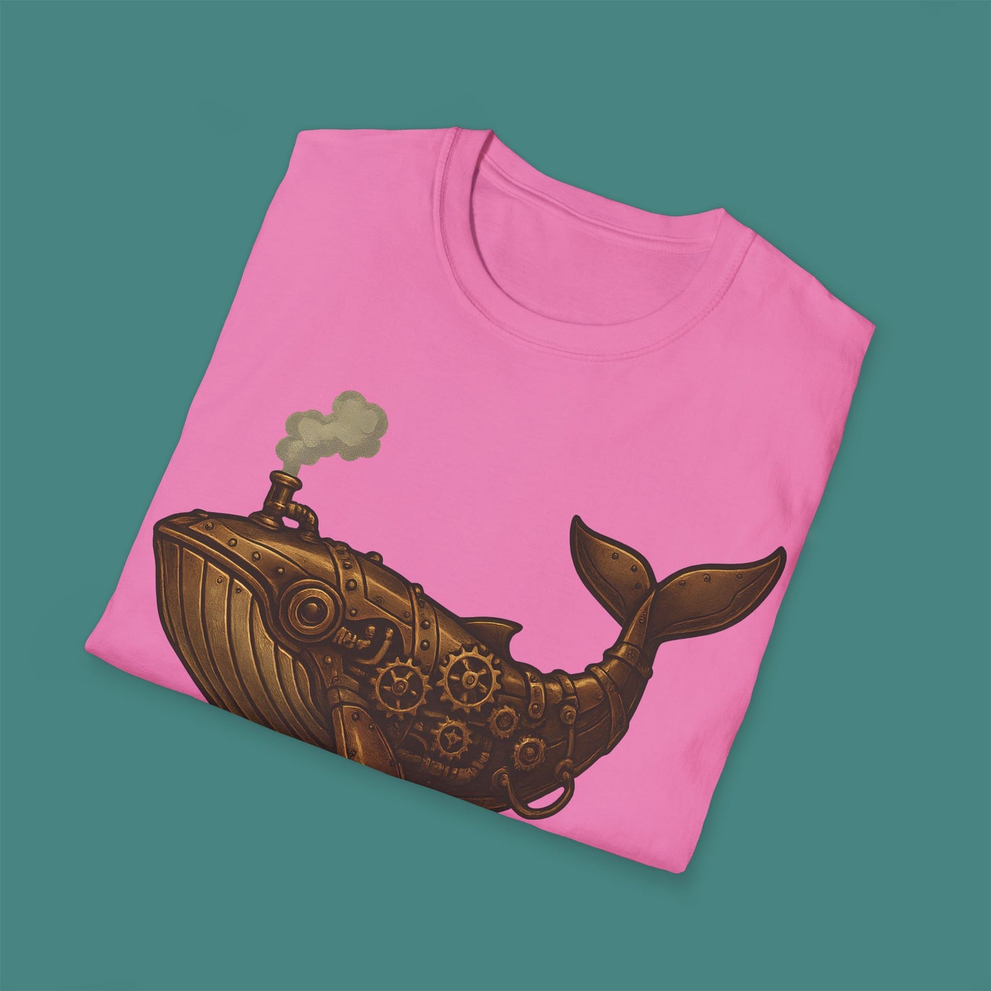 Steampunk Mechanical Whale Unisex T-Shirt