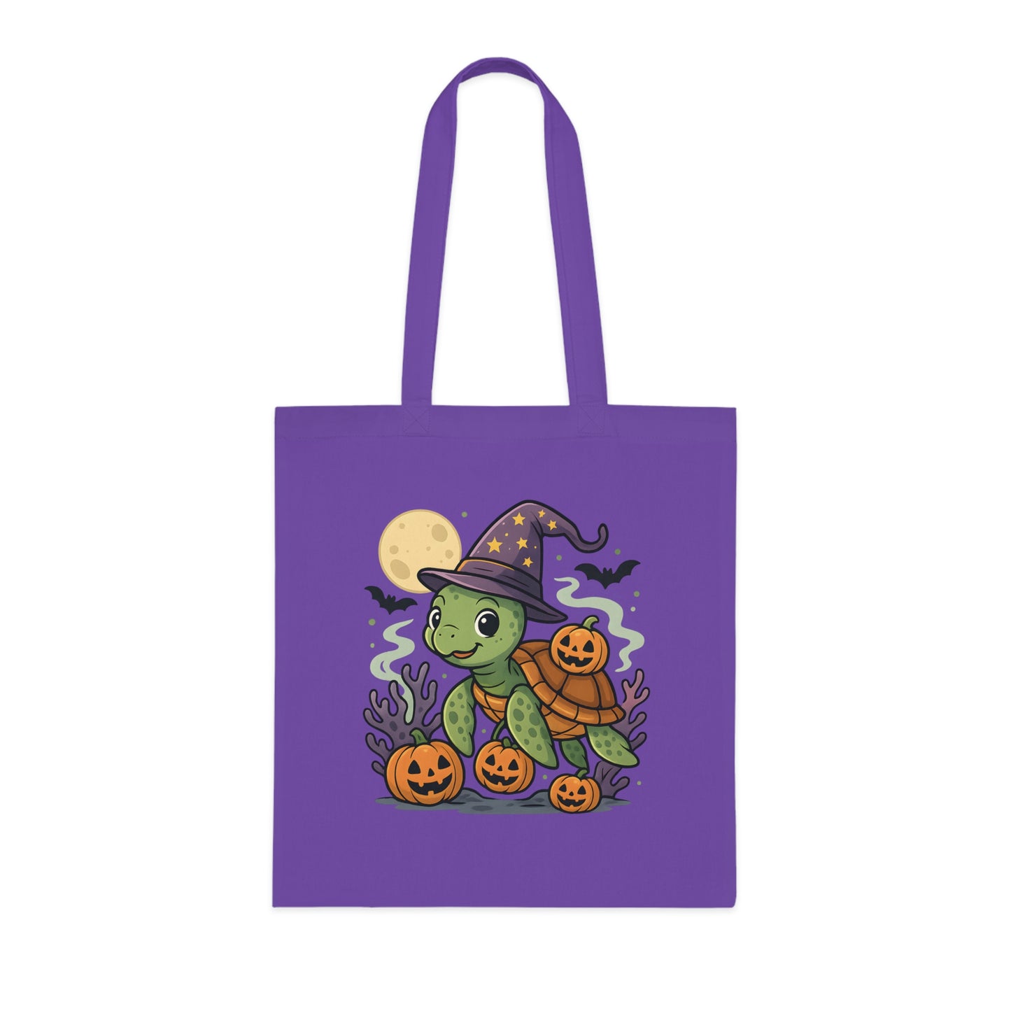 Halloween Turtle Tote Bag