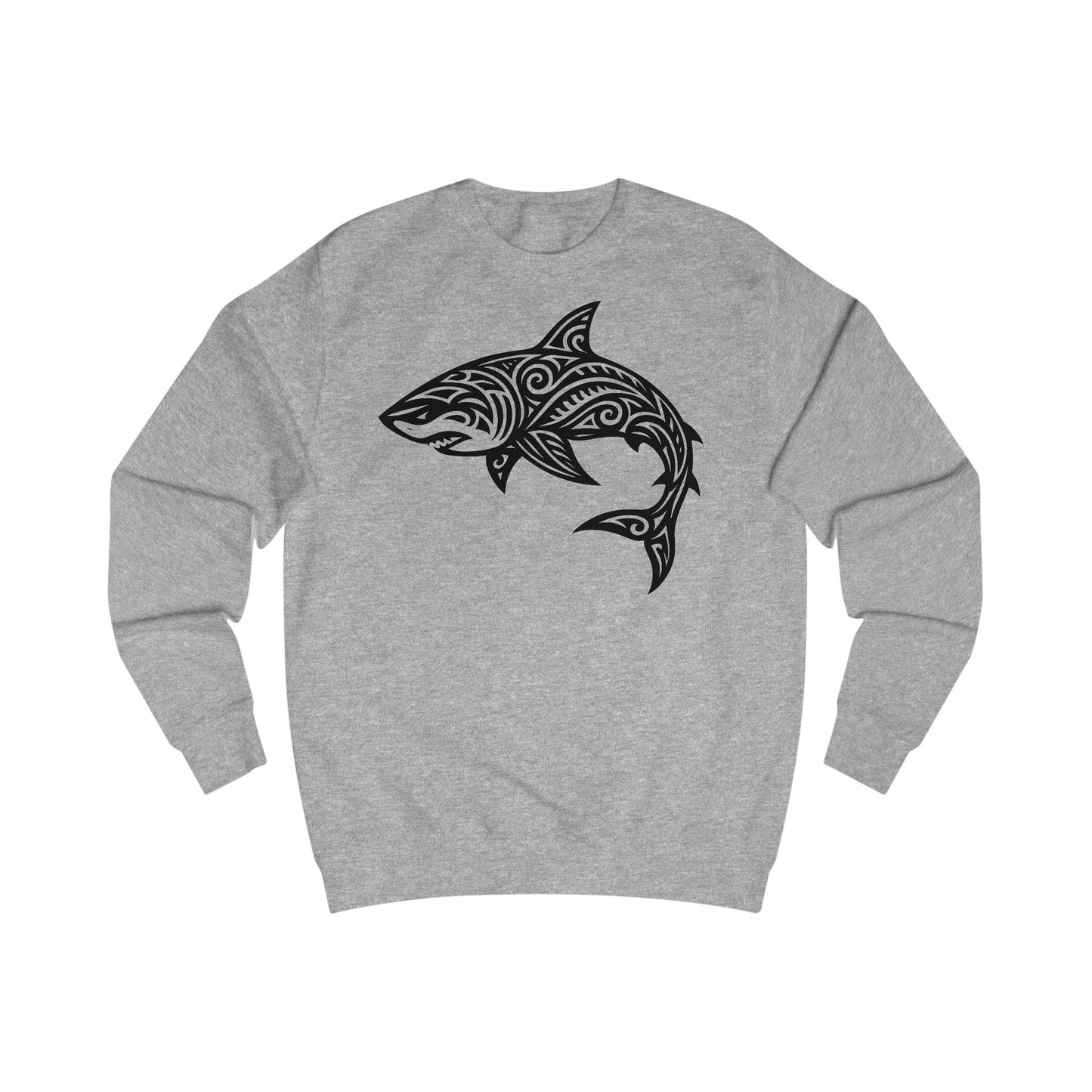 Tribal Tattoo Shark Unisex Sweatshirt