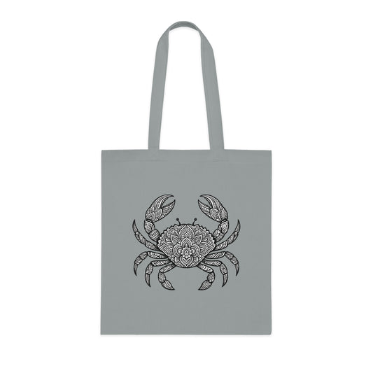 Intricate Mandala Crab Tote Bag