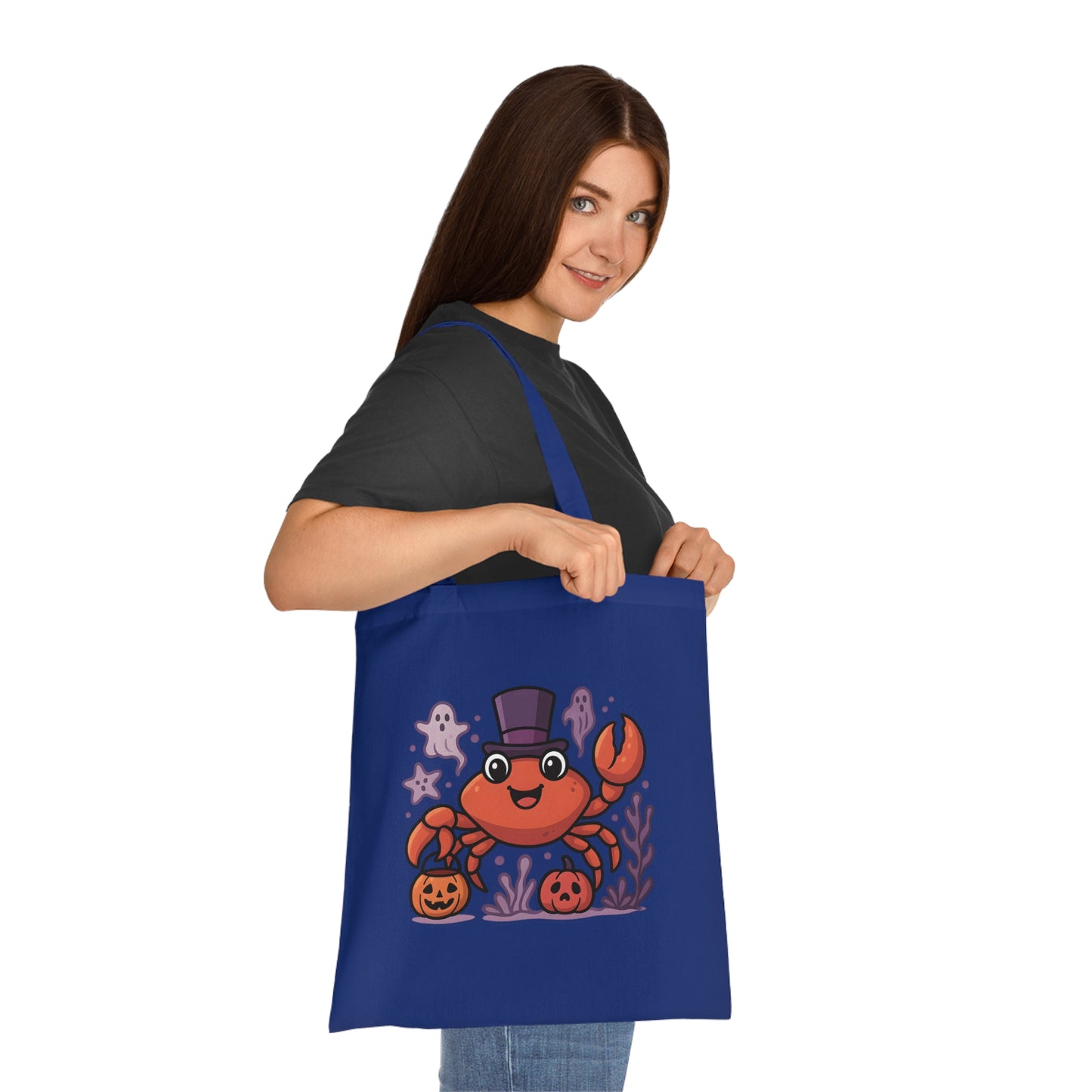 Halloween Crab Tote Bag