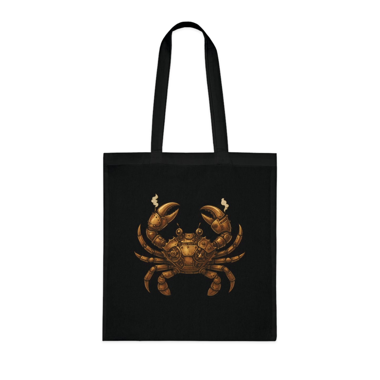 Steampunk Mechanical Crab Tote Bag