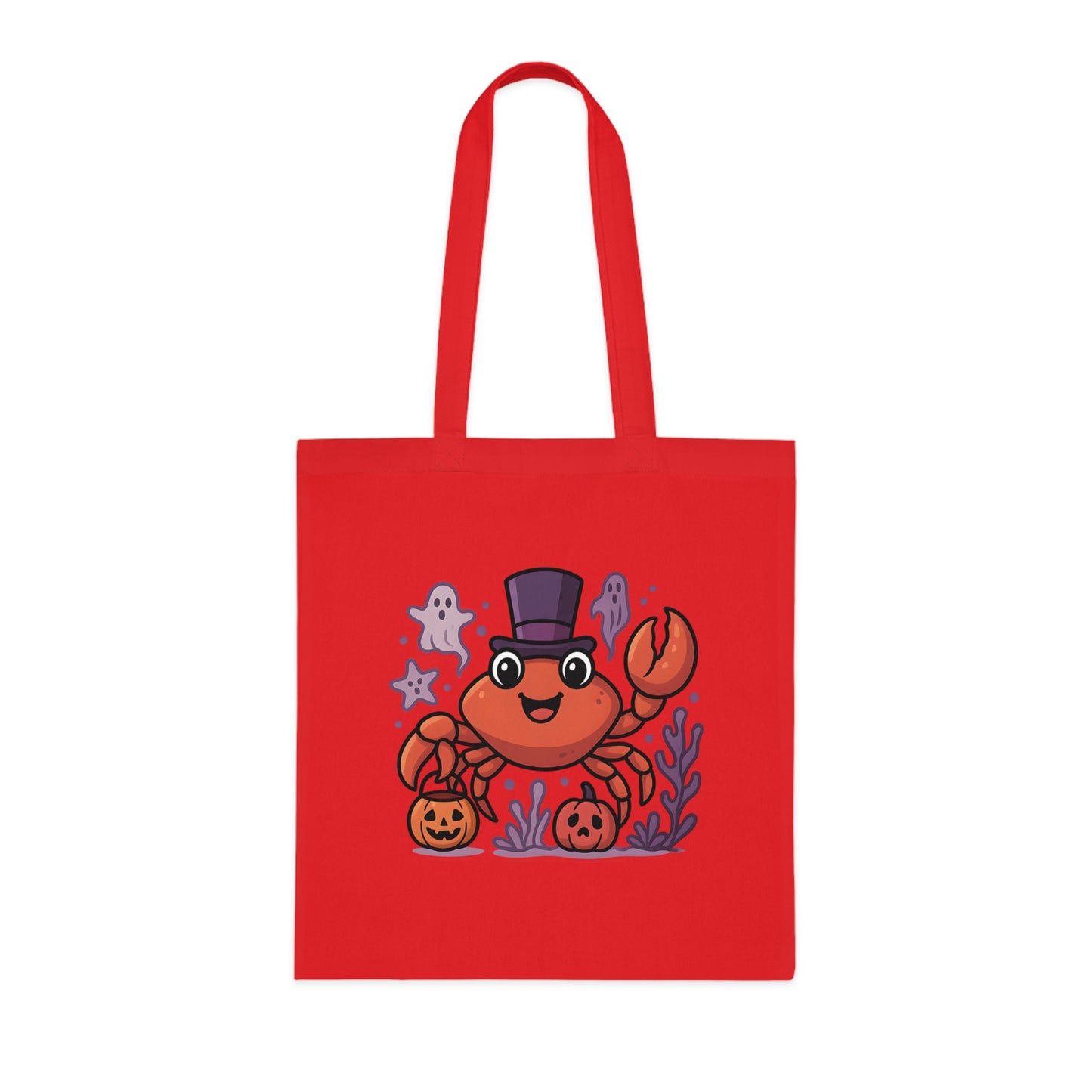 Halloween Crab Tote Bag