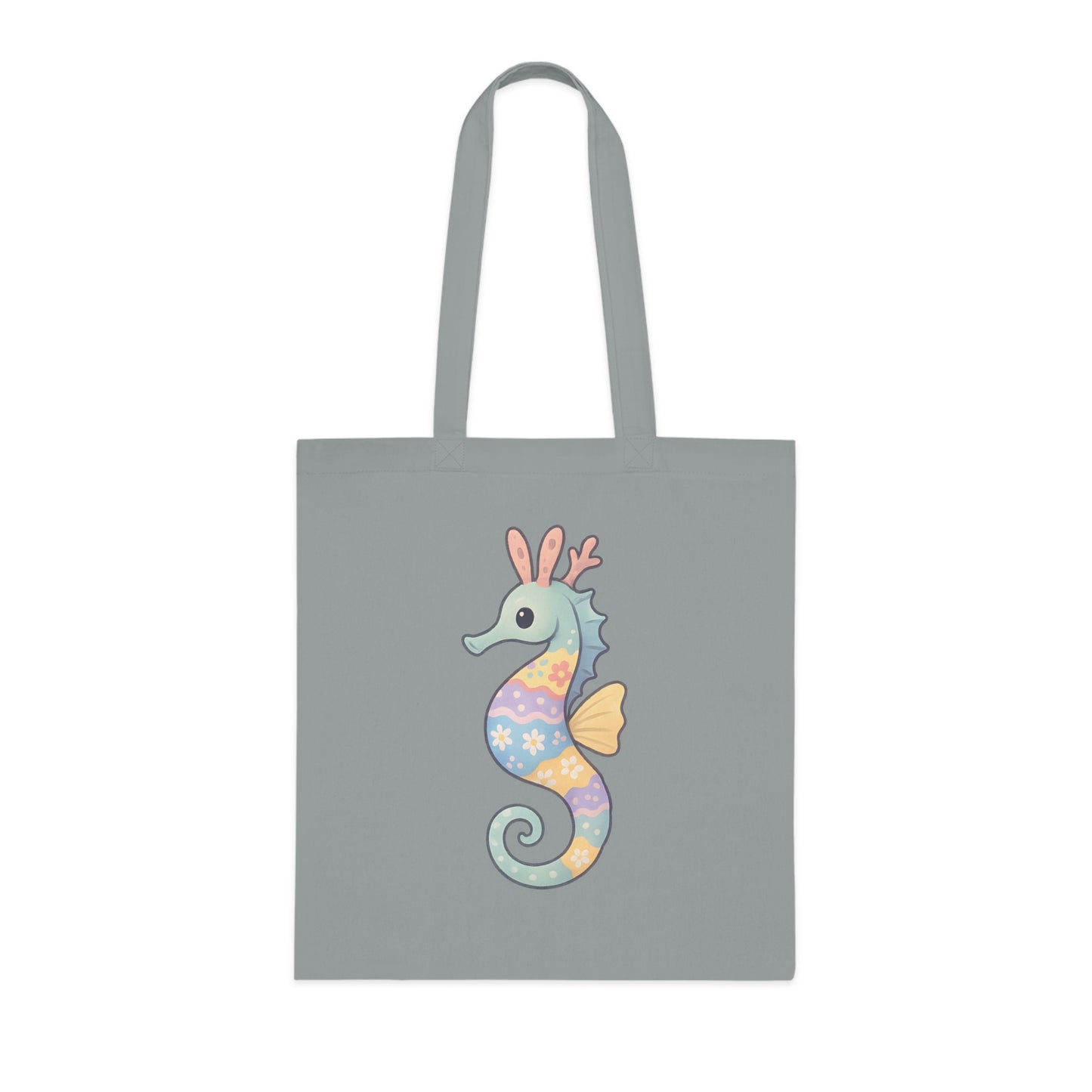 Easter Seahorse Tote Bag