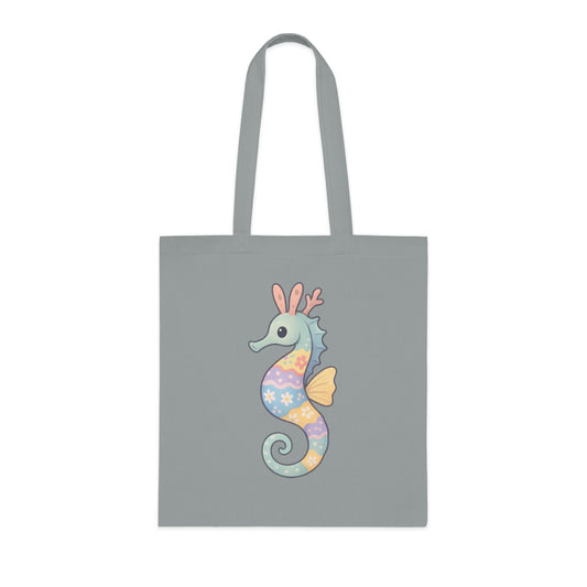 Easter Seahorse Tote Bag