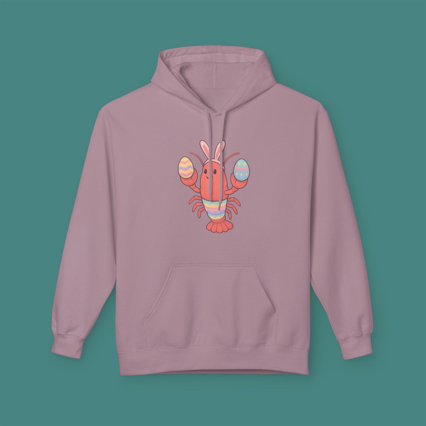 Easter Lobster Fleece Unisex Hoodie