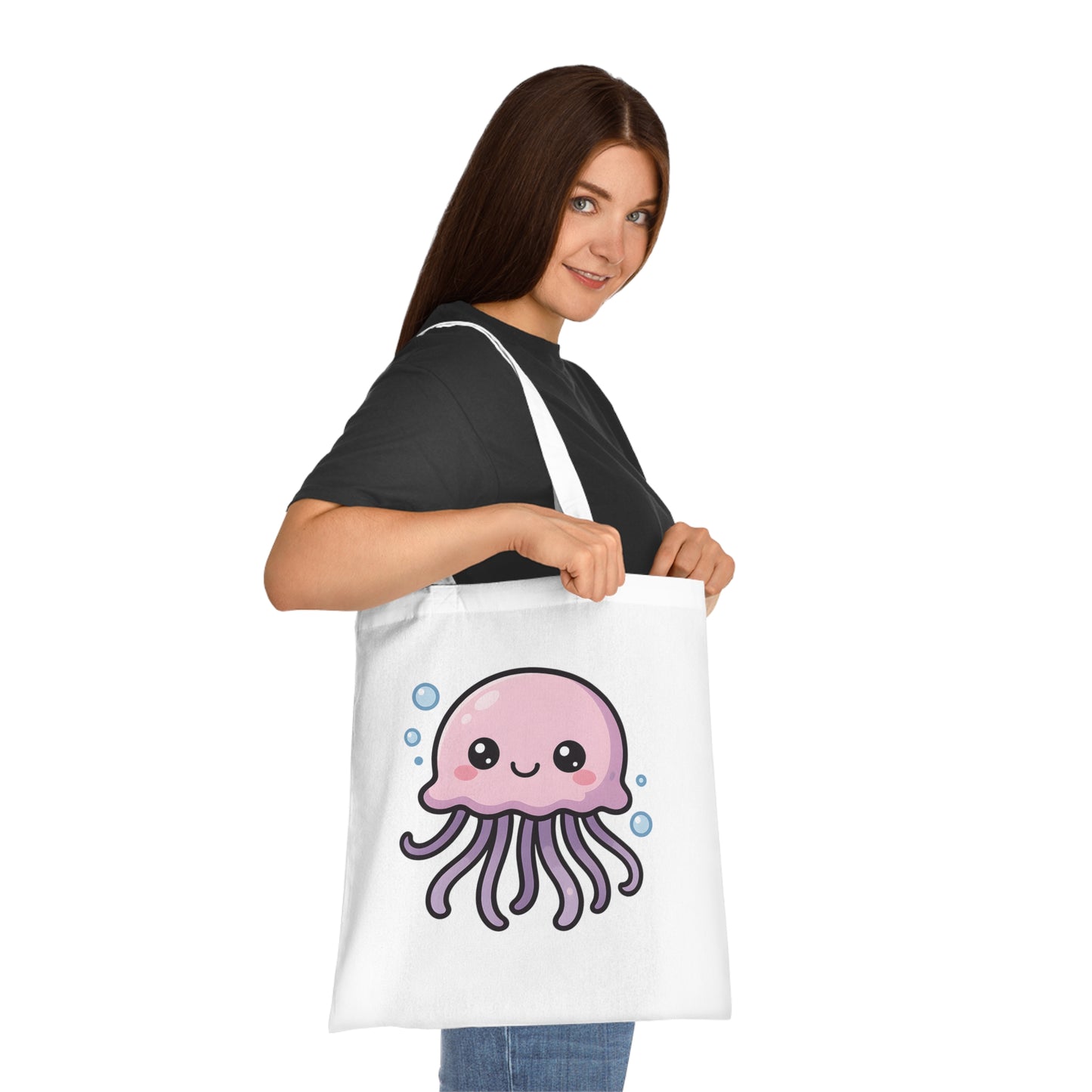 Cartoon Cute Jellyfish Tote Bag