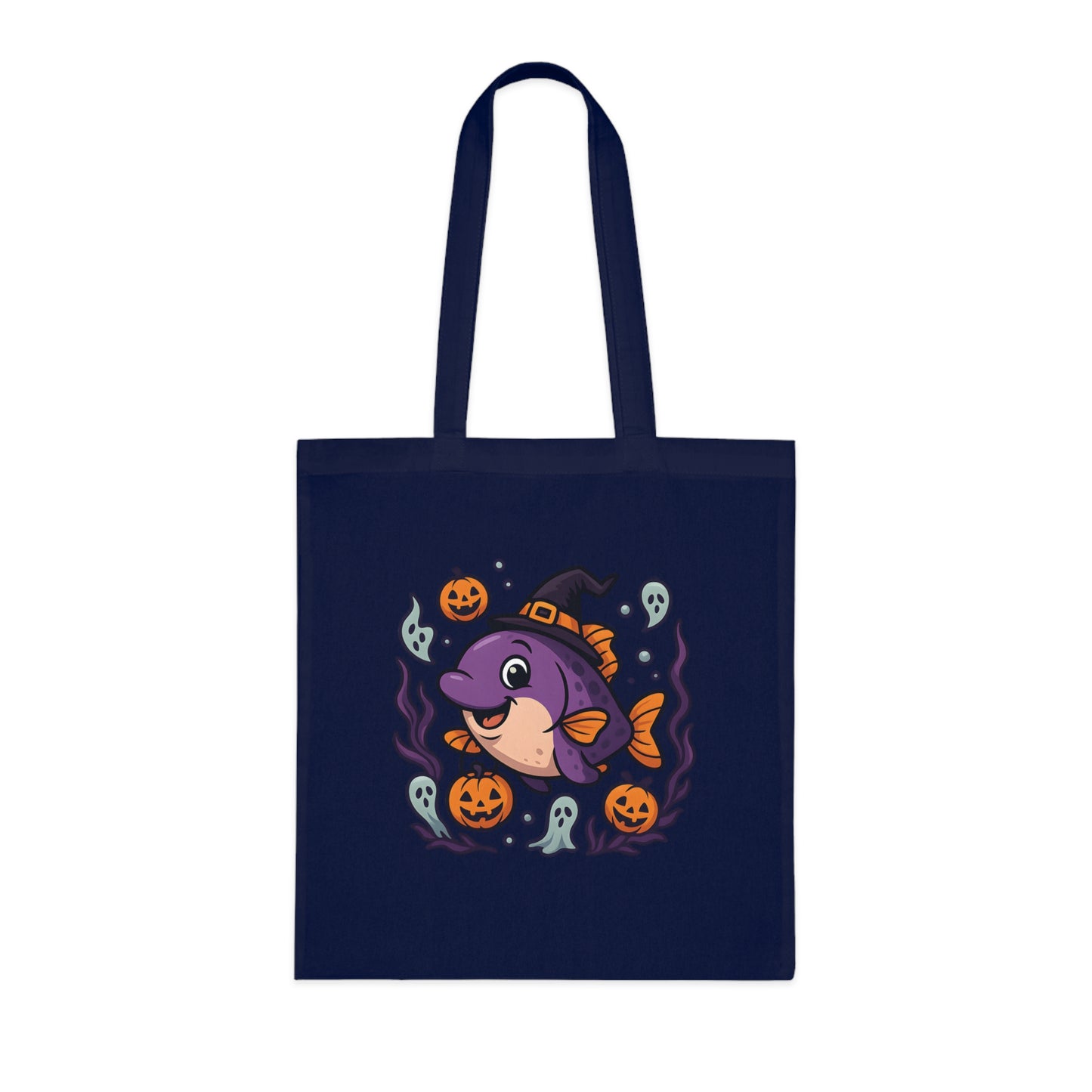 Halloween Fish Tote Bag
