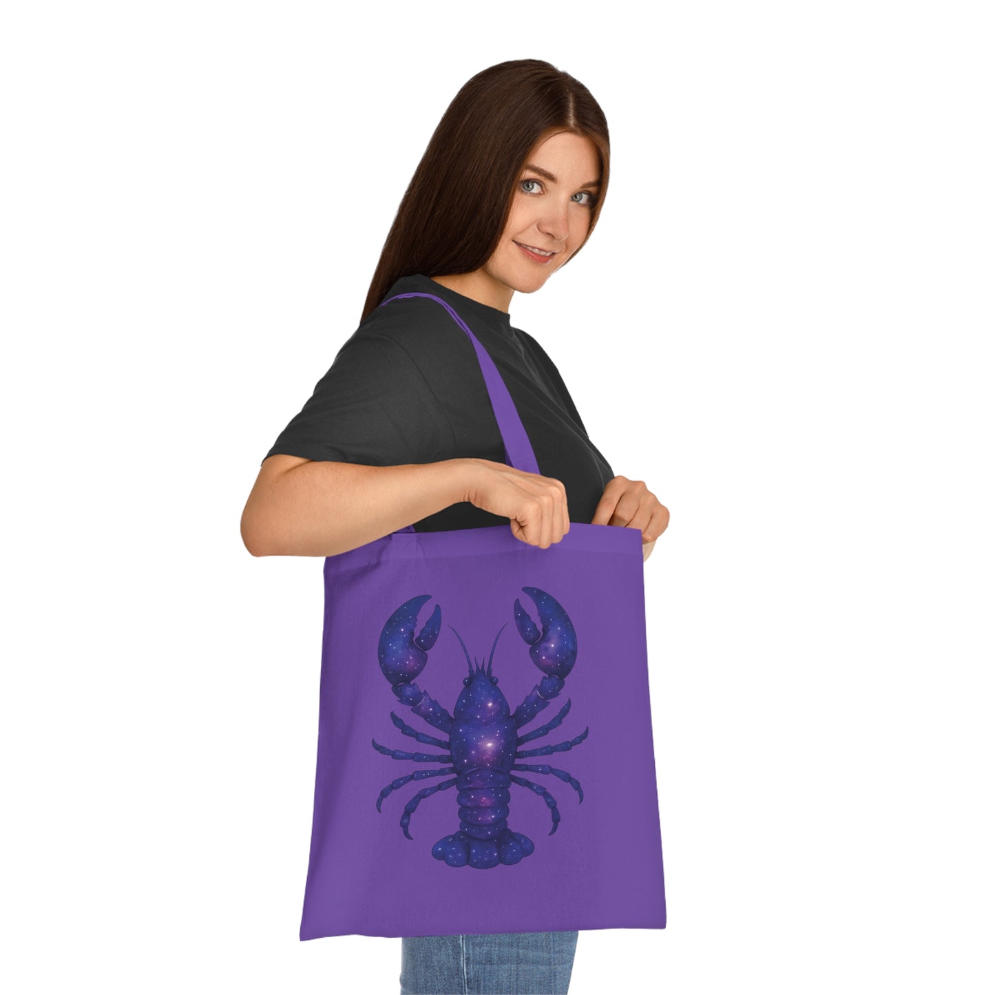 Cosmic Galaxy Lobster Tote Bag