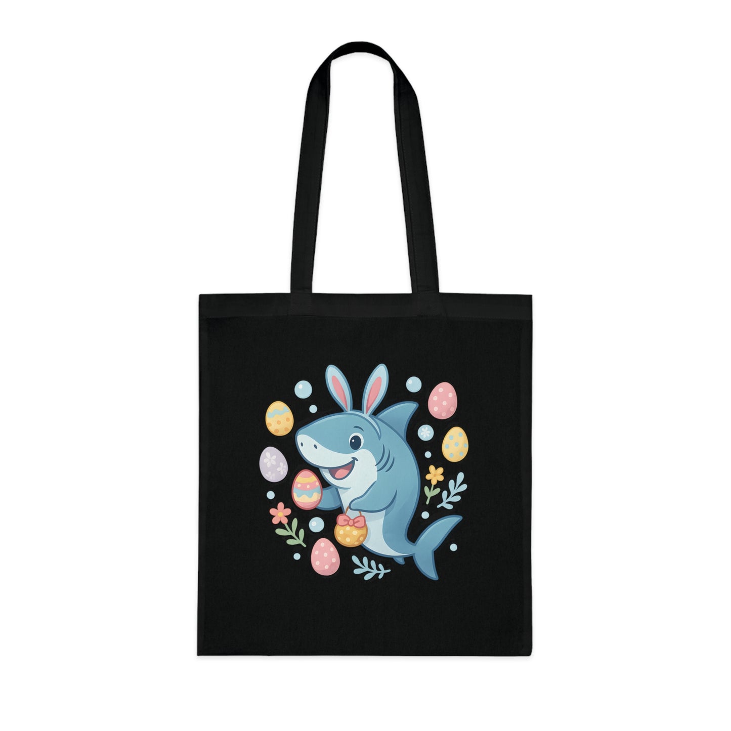Easter Shark Tote Bag