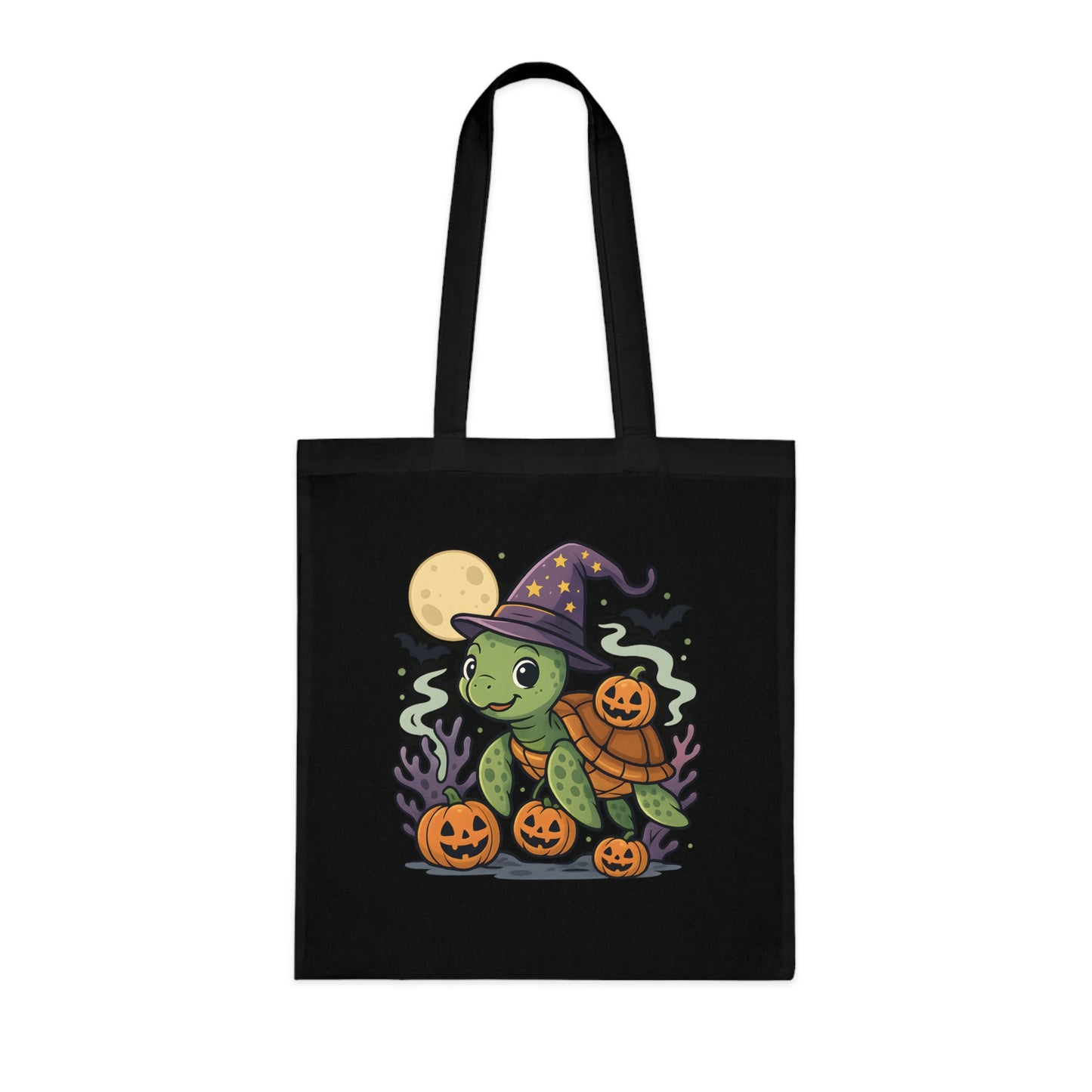 Halloween Turtle Tote Bag