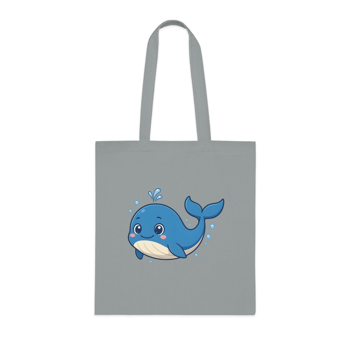 Cartoon Cute Whale Tote Bag