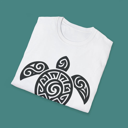 Tribal Tattoo Turtle Unisex T-Shirt