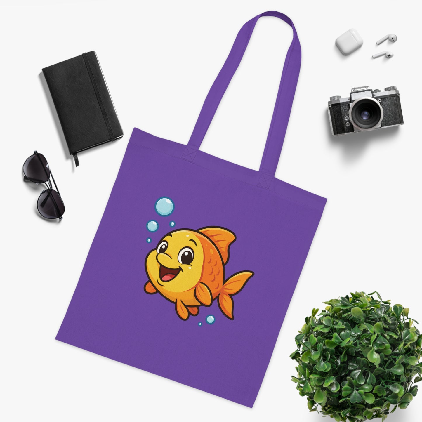 Cartoon Cute Fish Tote Bag