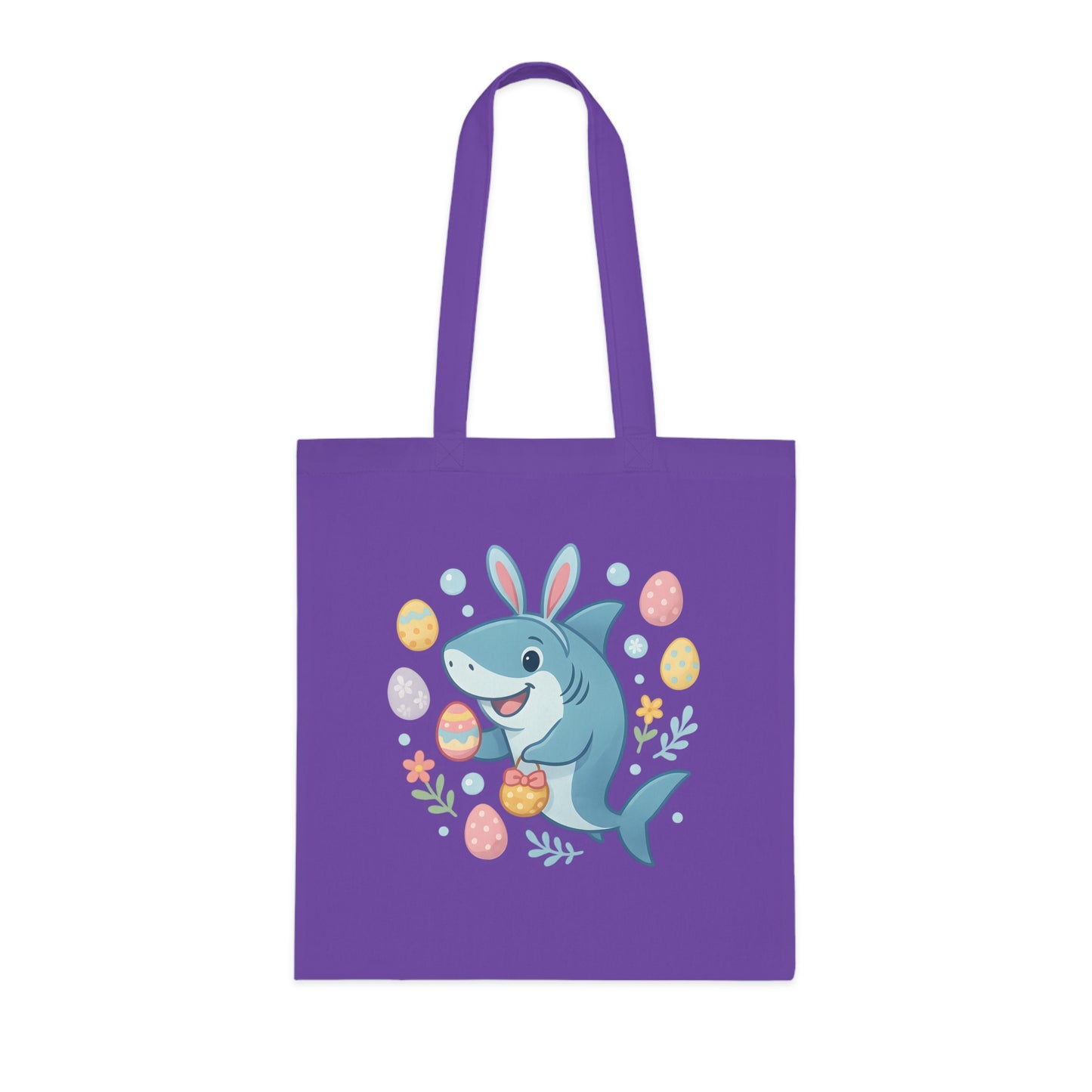 Easter Shark Tote Bag