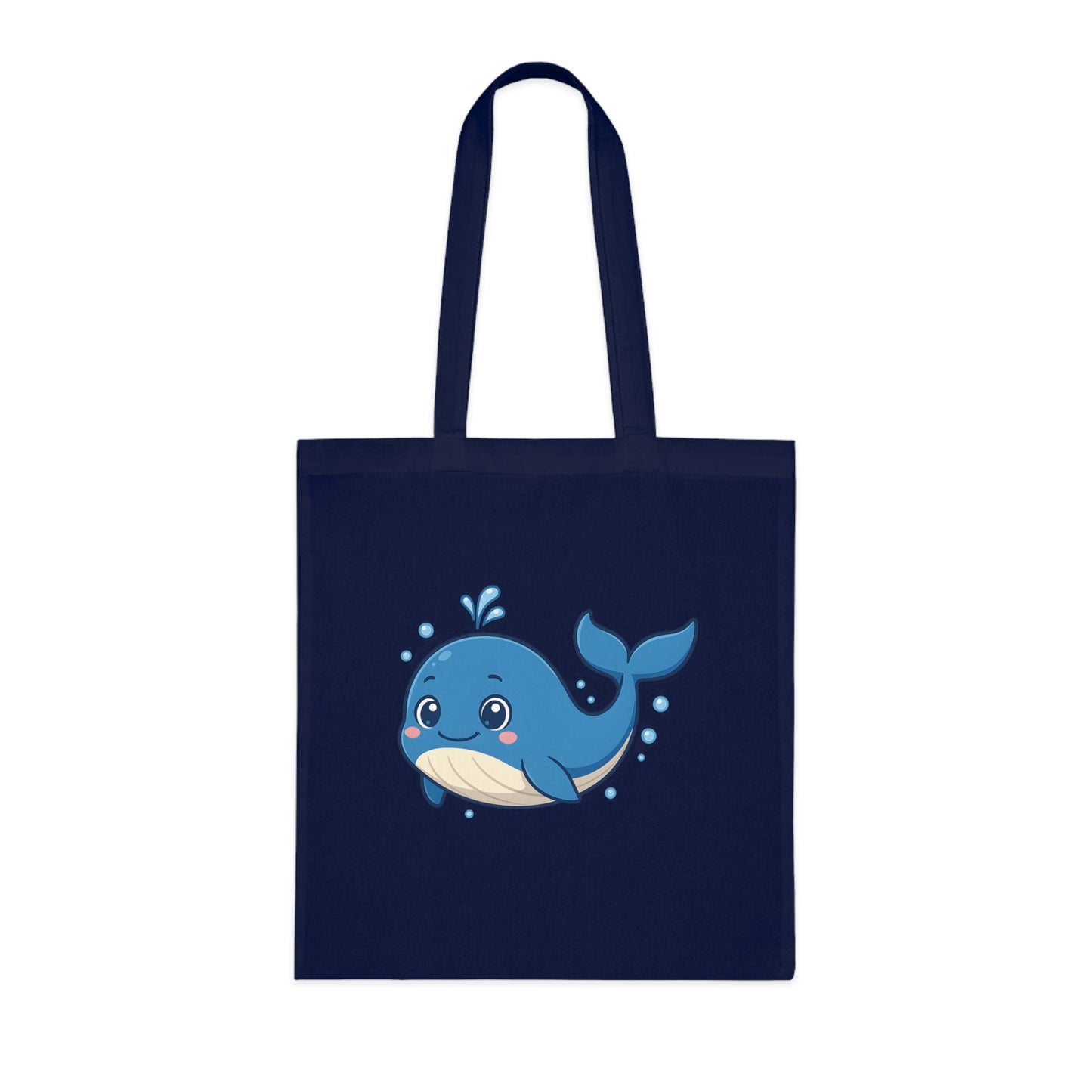 Cartoon Cute Whale Tote Bag