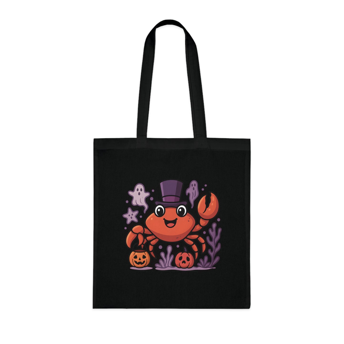 Halloween Crab Tote Bag