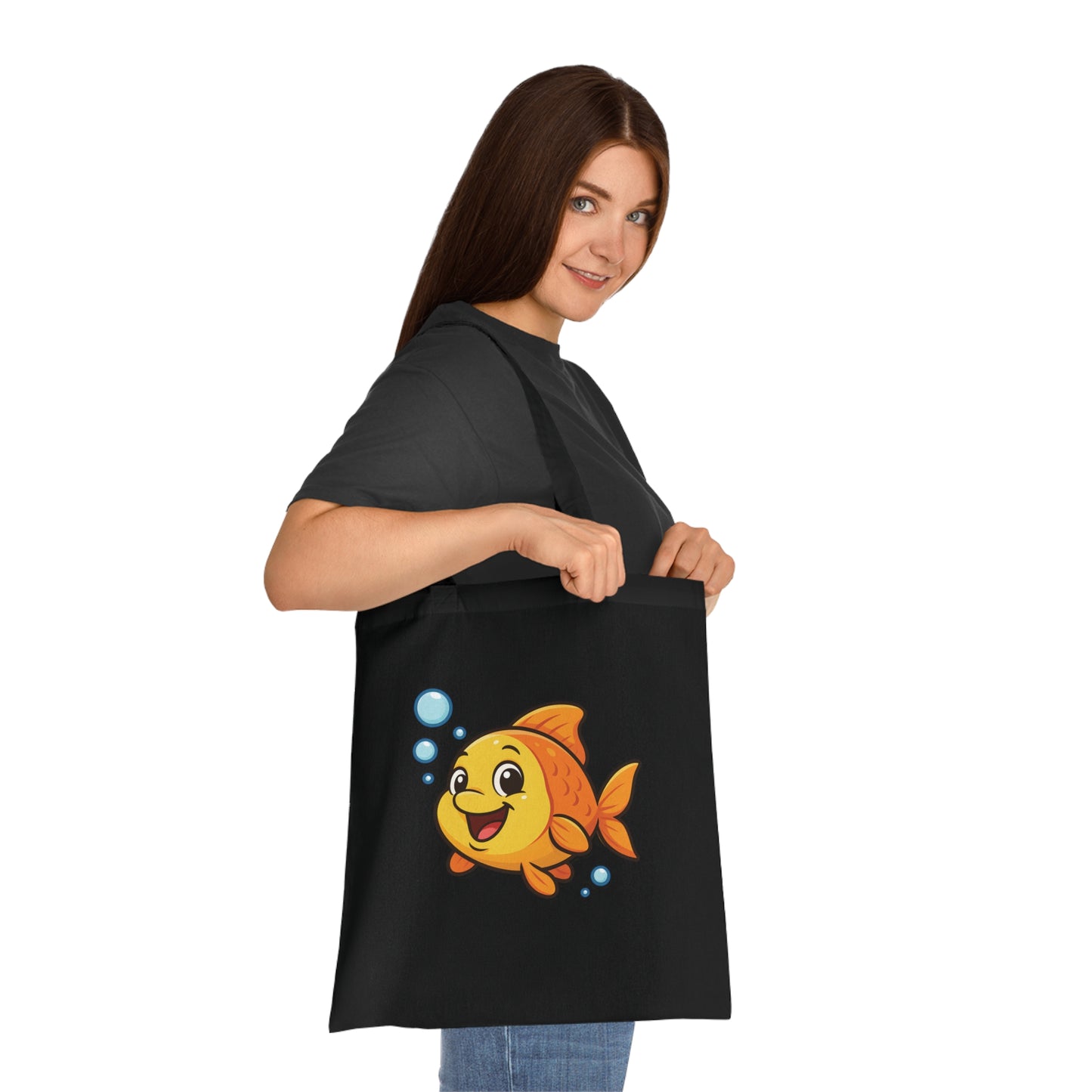 Cartoon Cute Fish Tote Bag