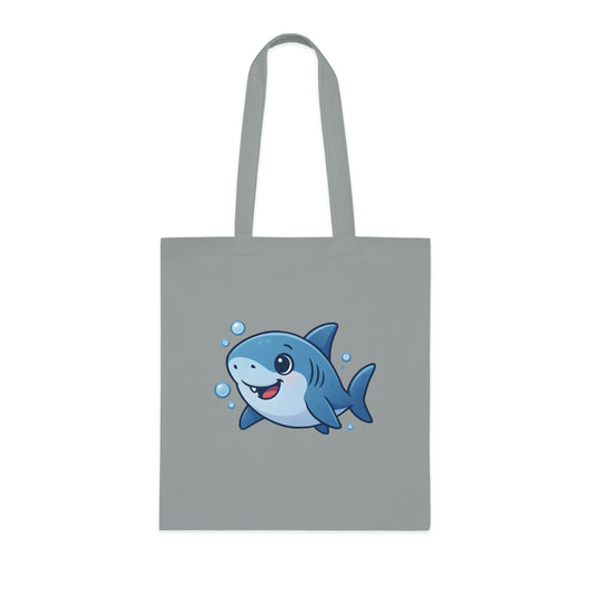 Cartoon Cute Shark Tote Bag