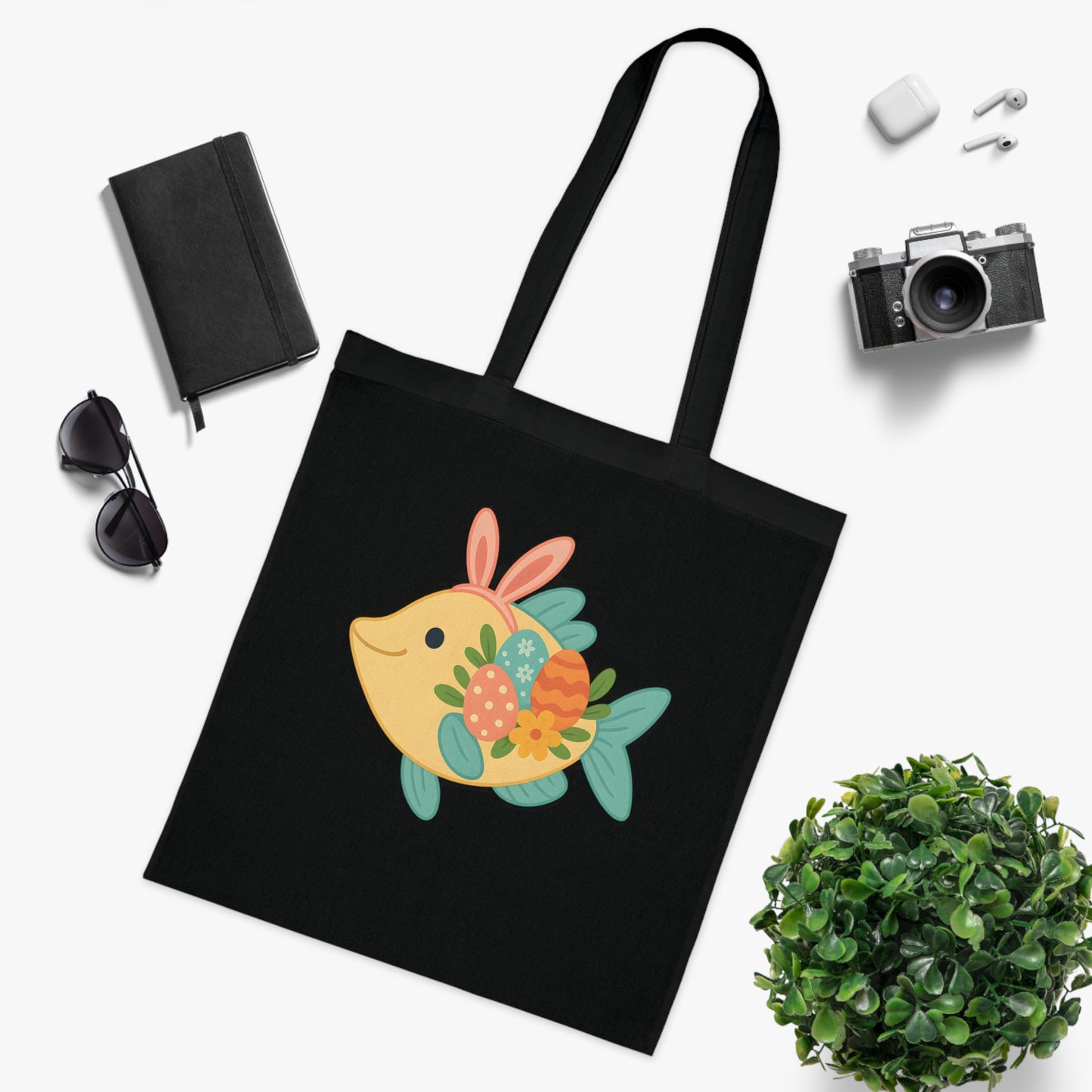 Easter Fish Tote Bag