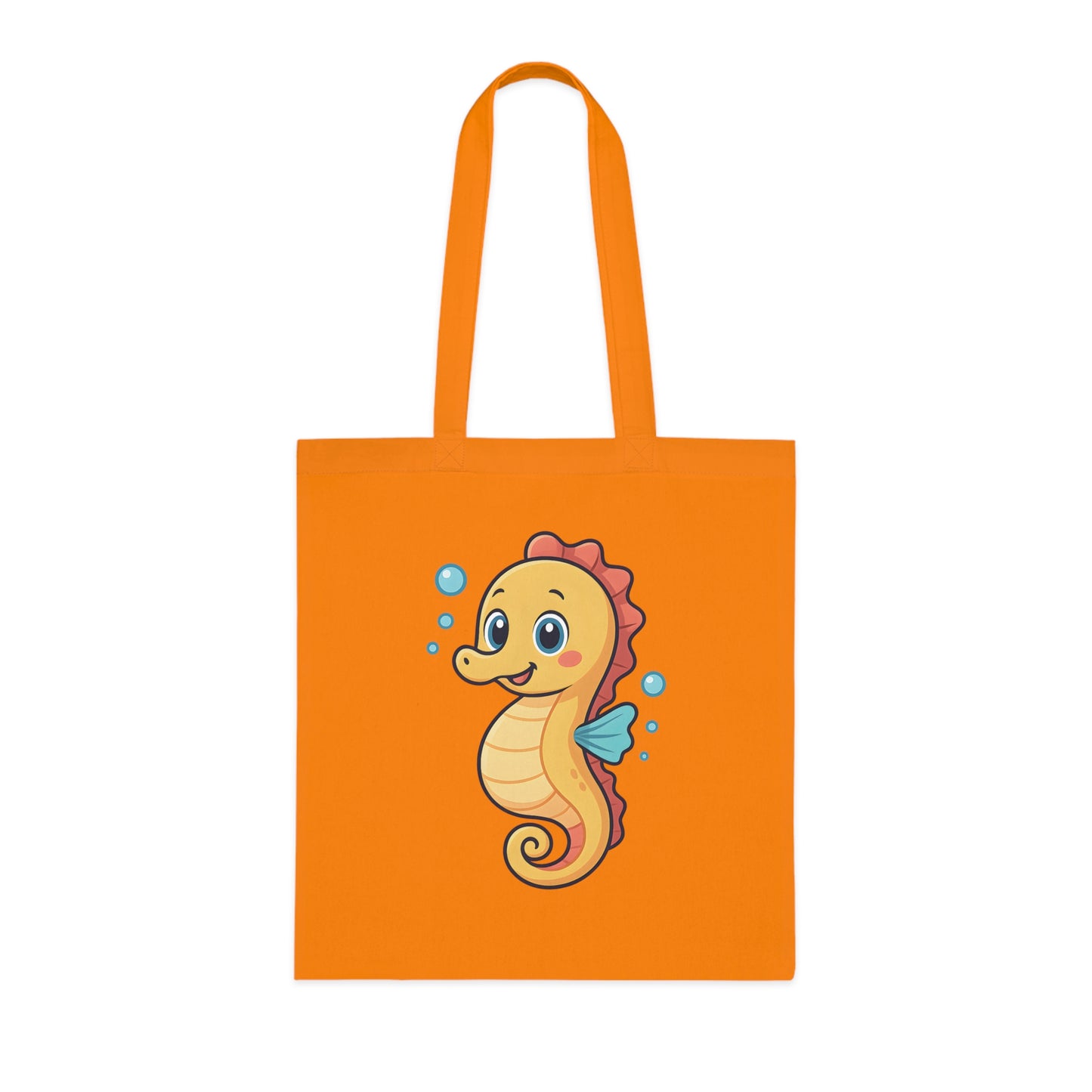 Cartoon Cute Seahorse Tote Bag
