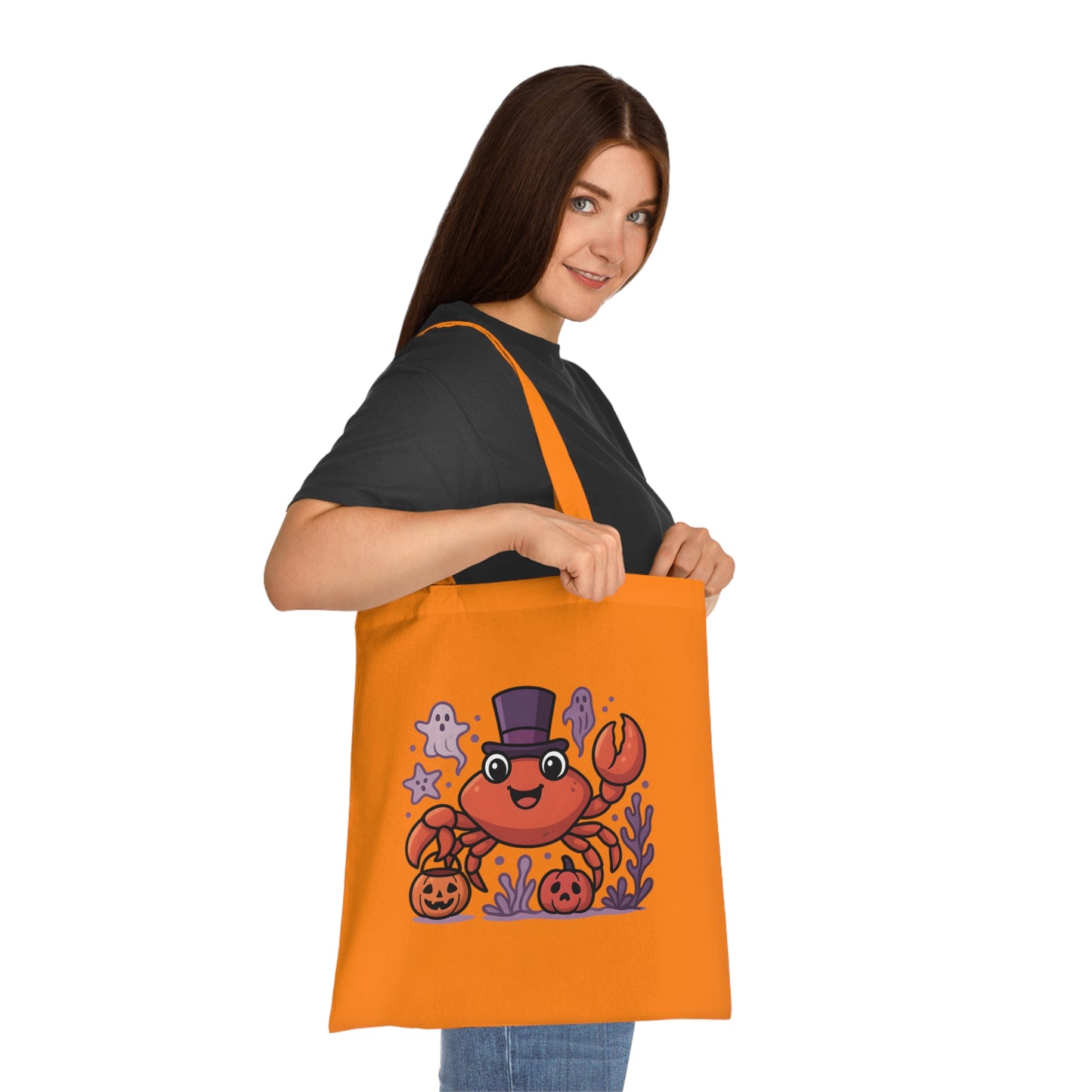 Halloween Crab Tote Bag
