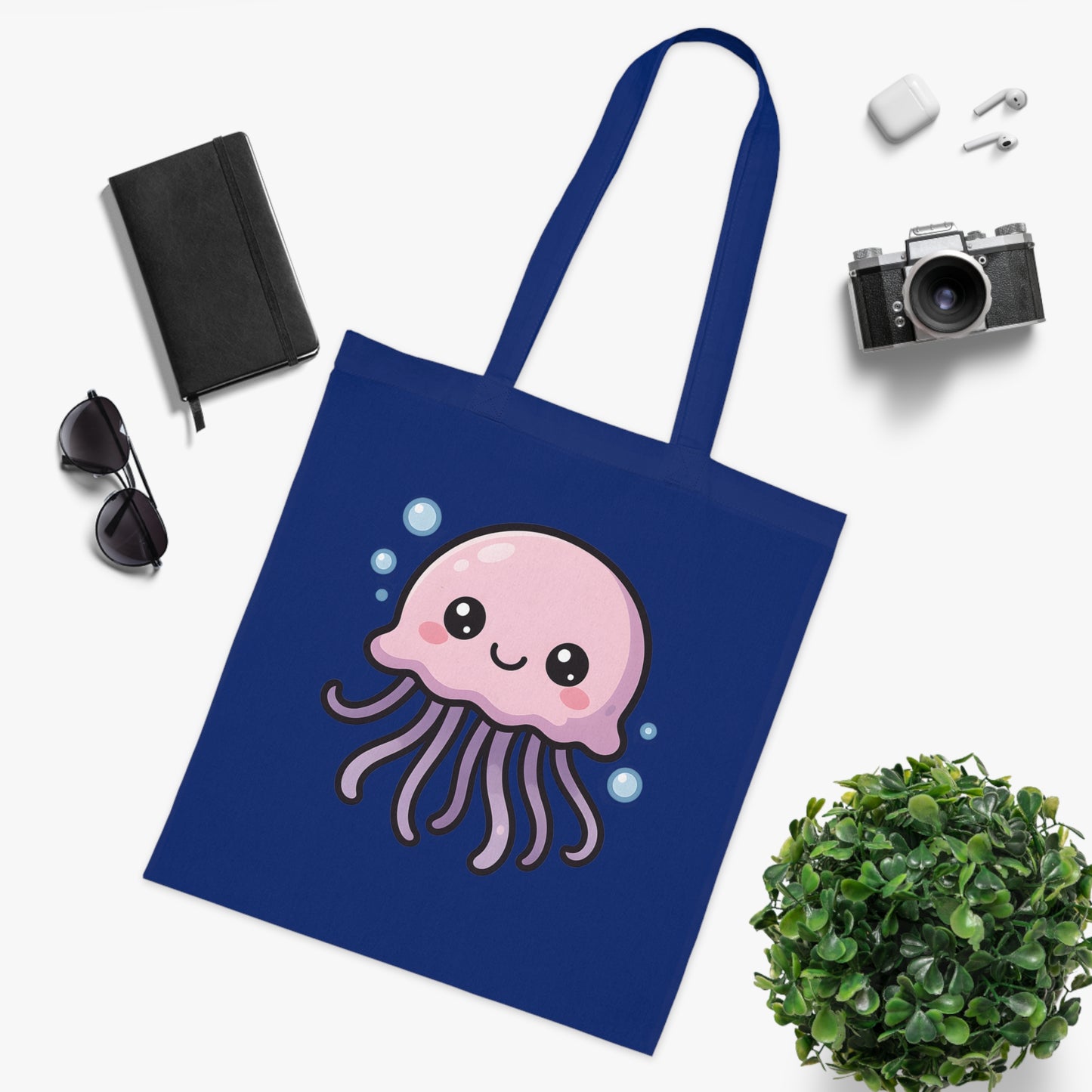 Cartoon Cute Jellyfish Tote Bag