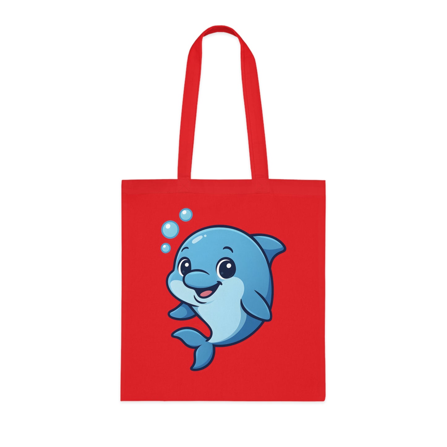 Cartoon Cute Dolphin Tote Bag