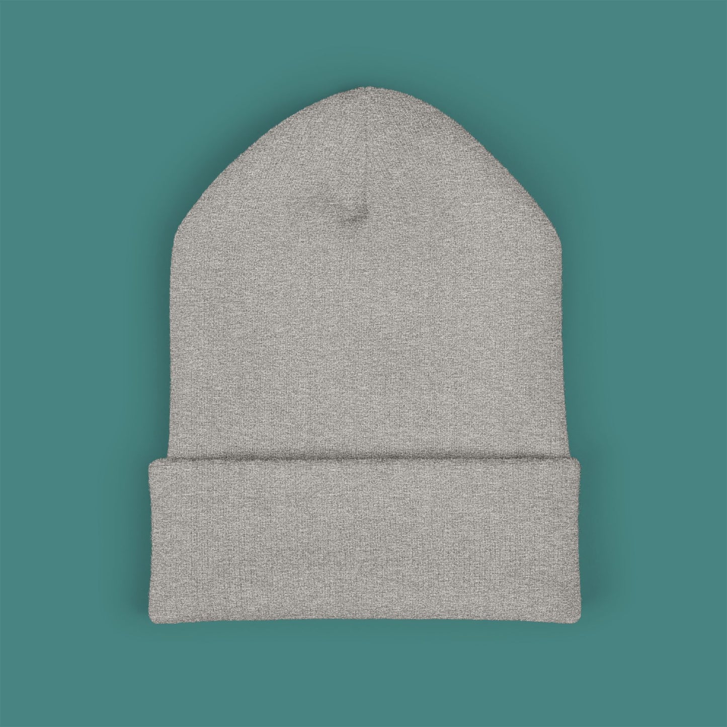 Geometric Polygon Crab Embroidered Beanie
