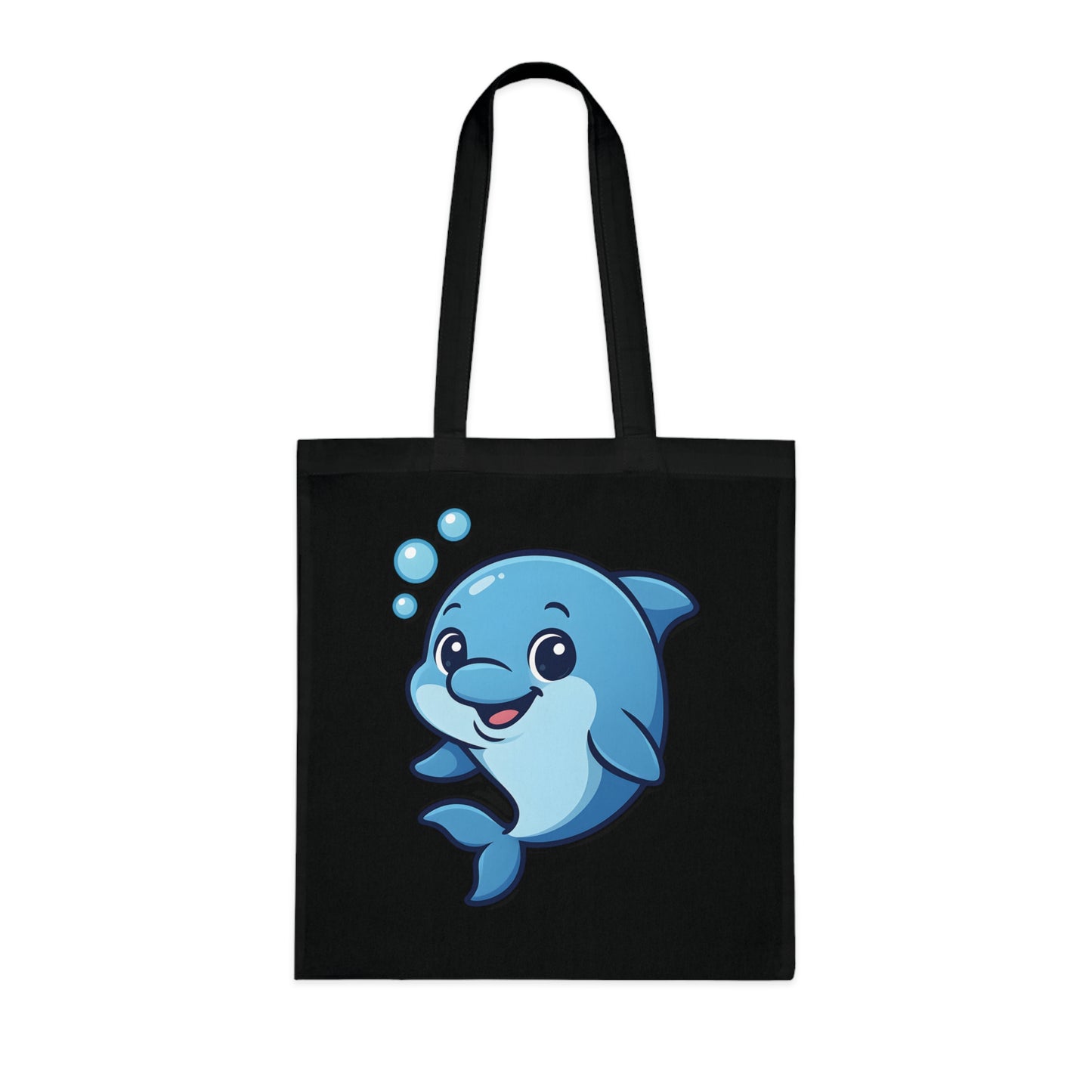 Cartoon Cute Dolphin Tote Bag