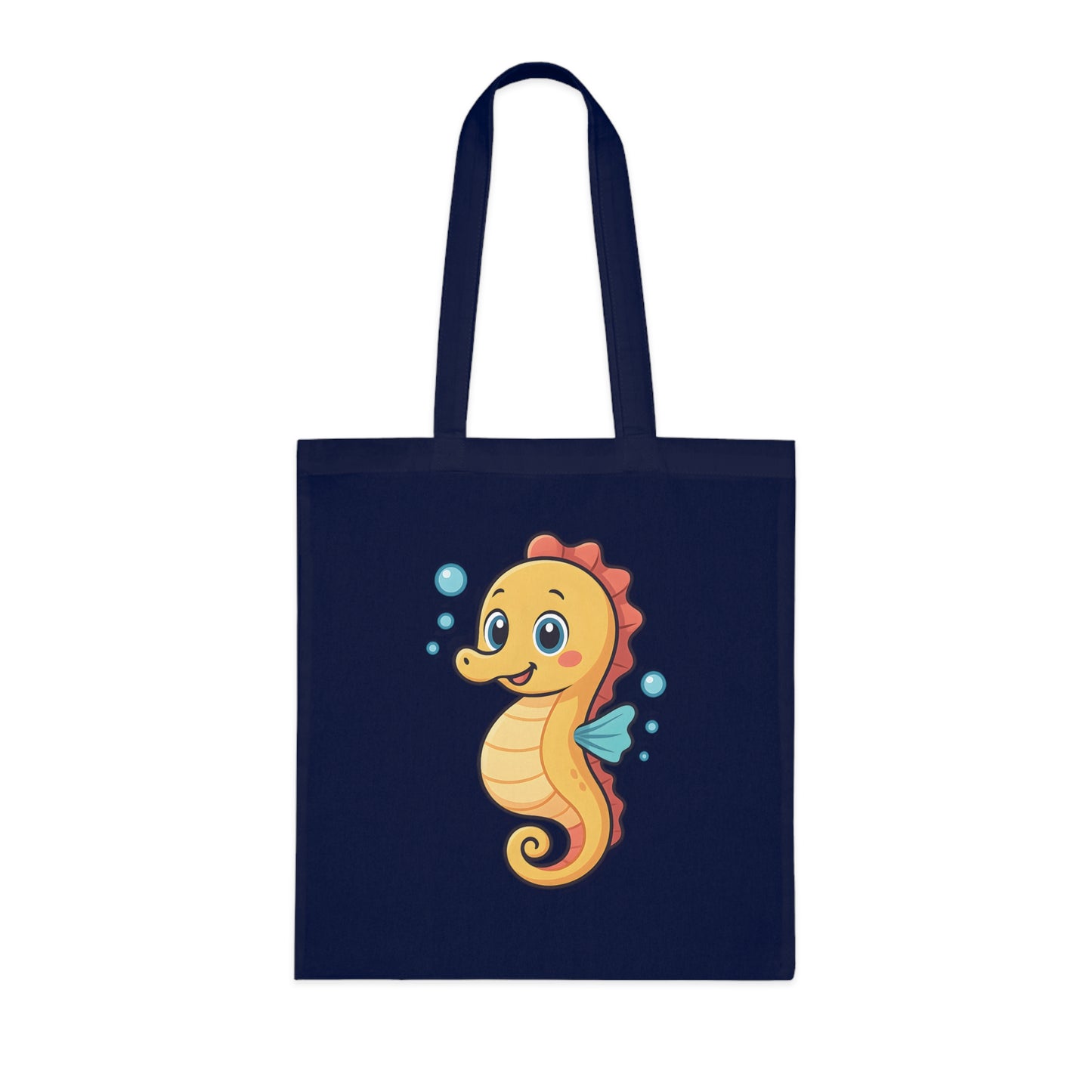 Cartoon Cute Seahorse Tote Bag