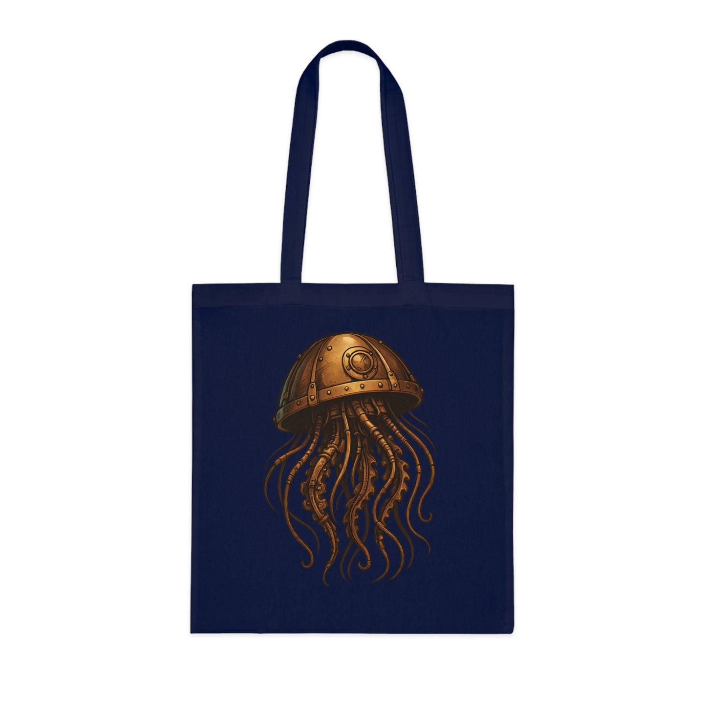 Steampunk Mechanical Jellyfish Tote Bag