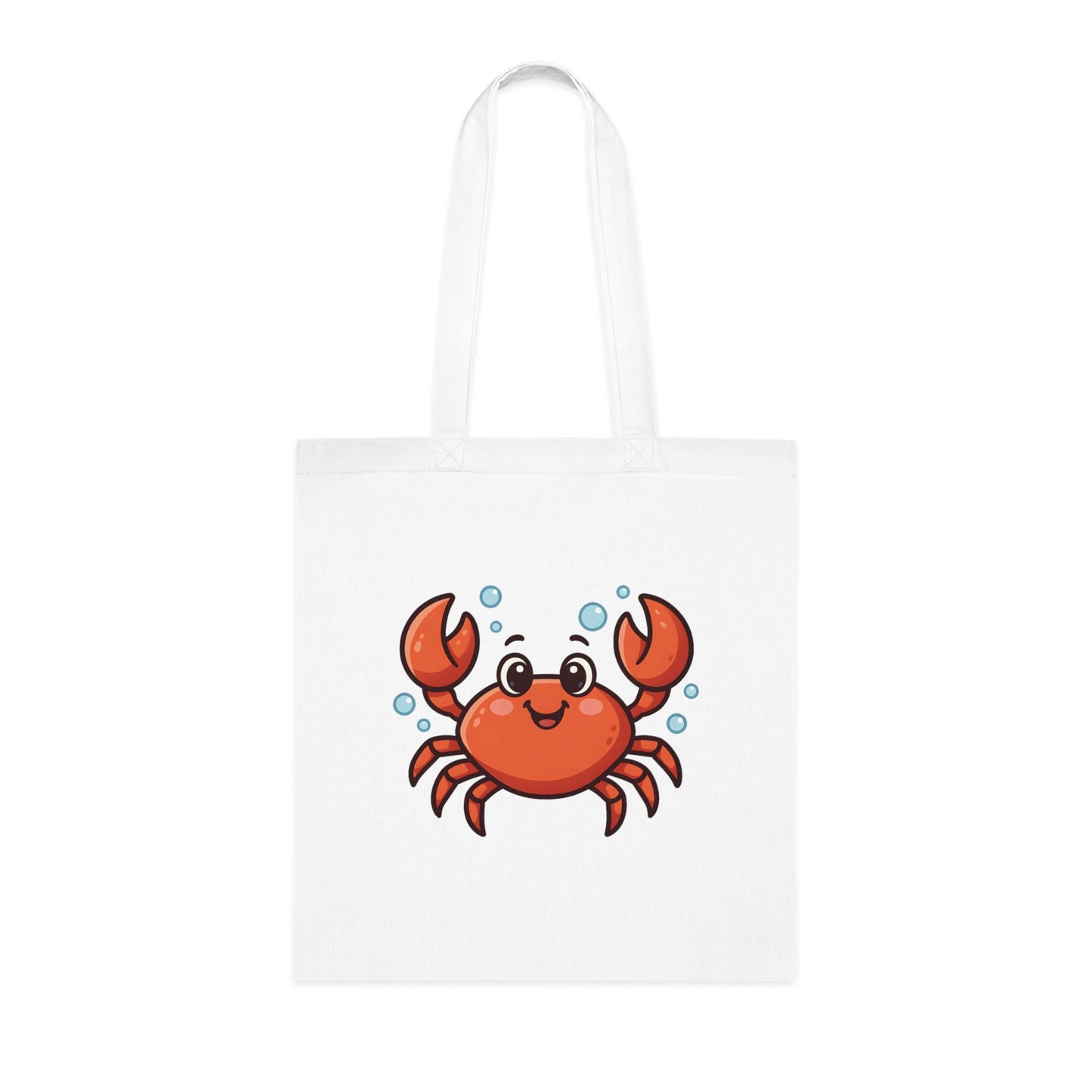 Cartoon Cute Crab Tote Bag
