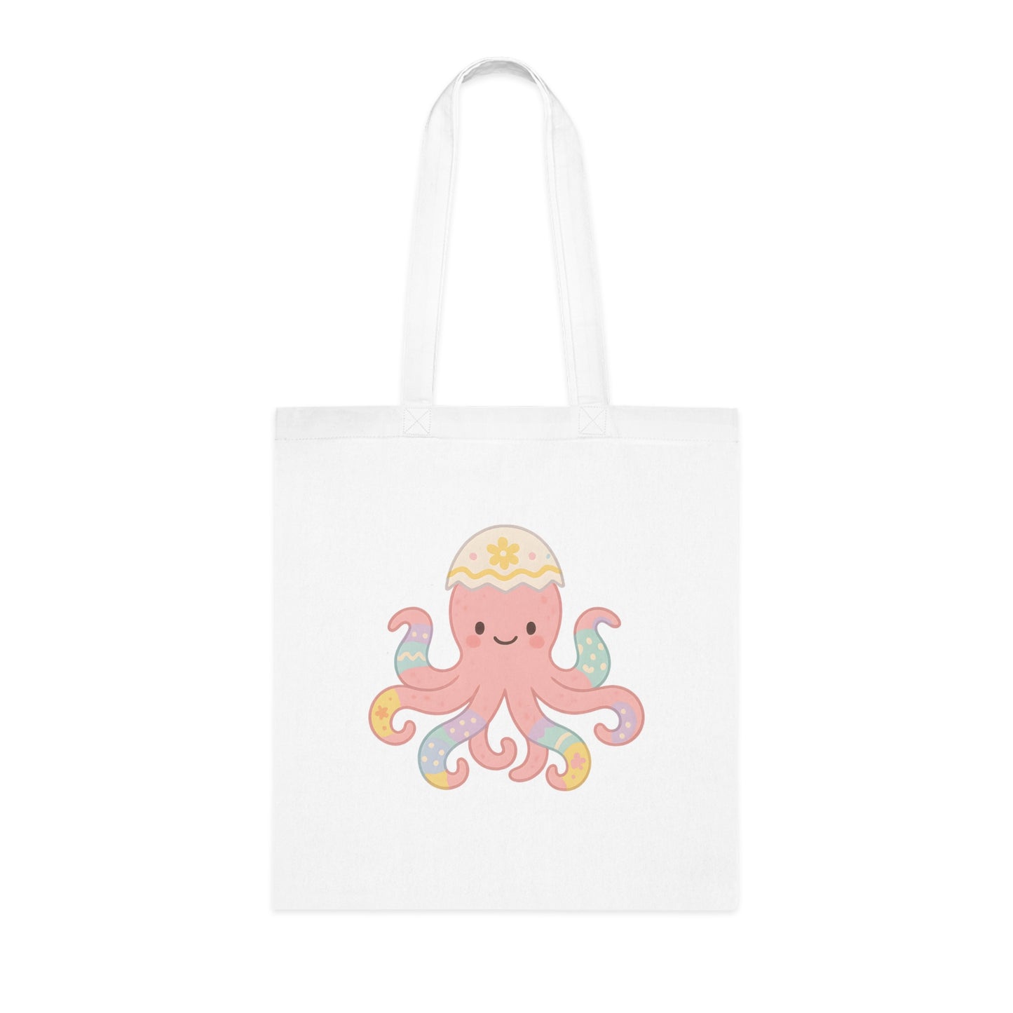 Easter Octopus Tote Bag