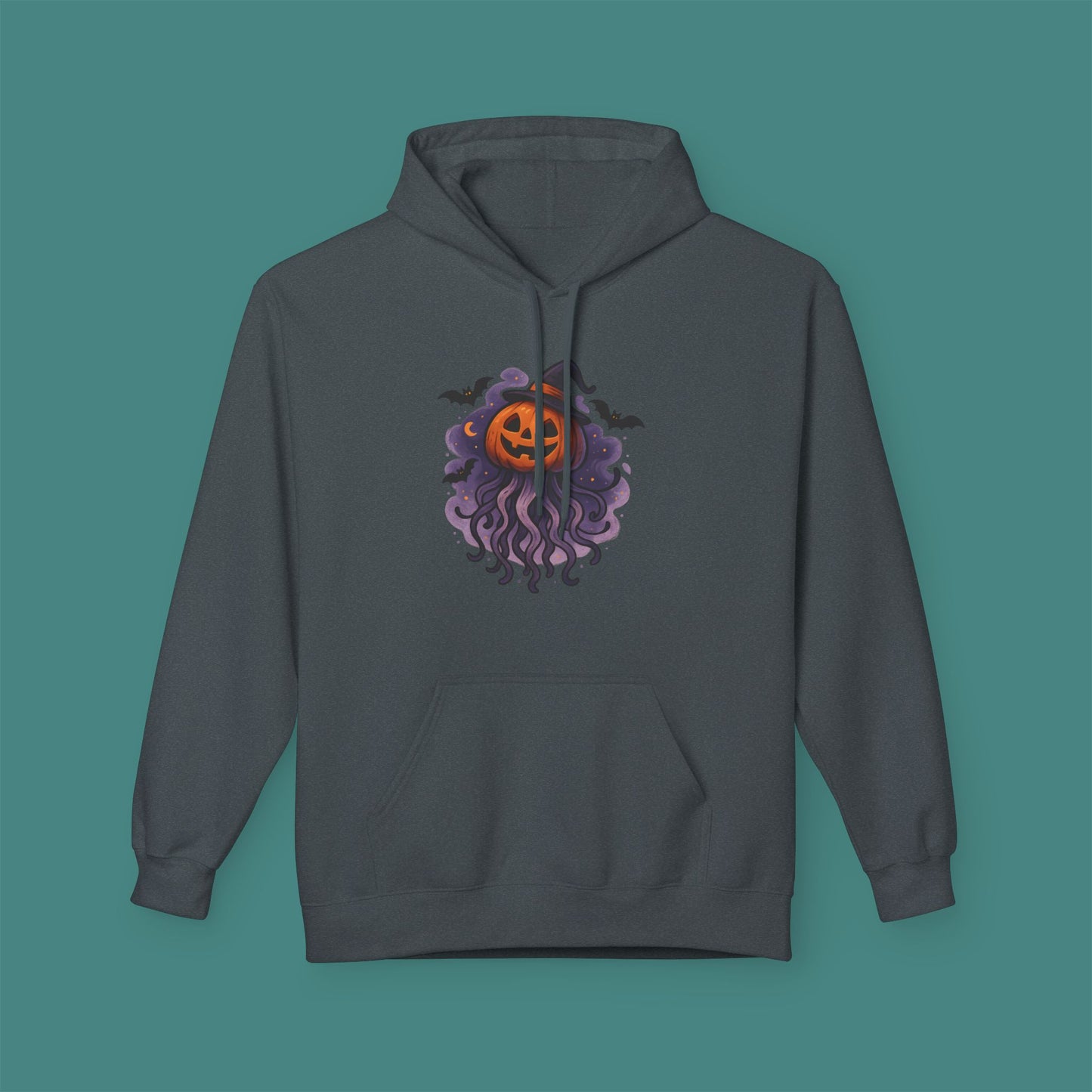 Halloween Jellyfish Fleece Unisex Hoodie