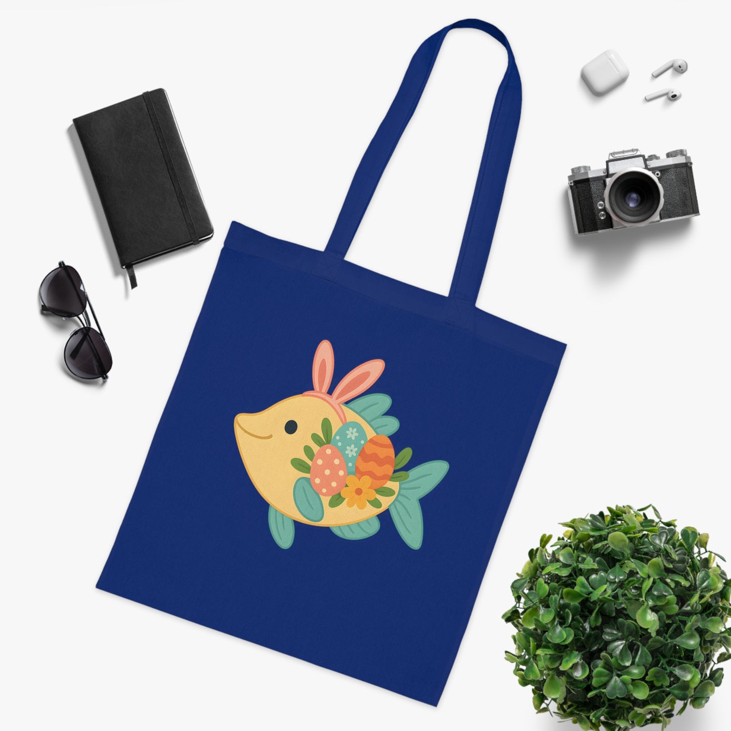 Easter Fish Tote Bag